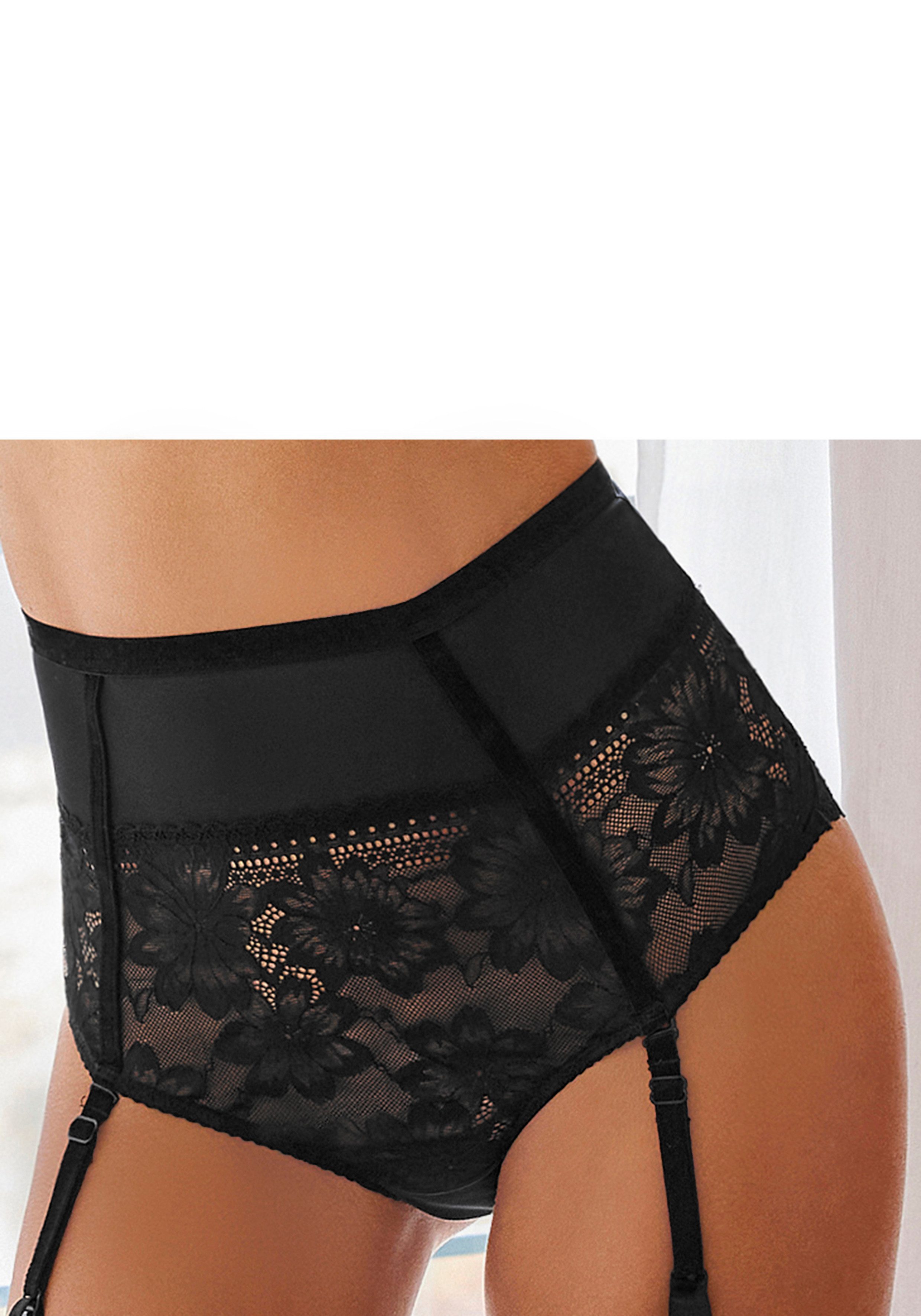 petite fleur gold High-waist-slip Seduction met afneembare jarretels