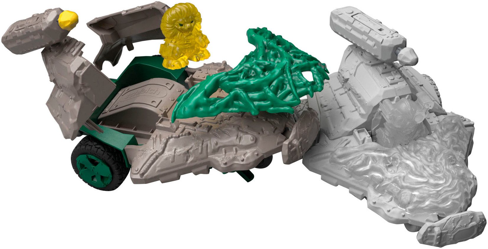 Schleich® Speelgoedauto ELDRADOR® CREATURES, Dschungel Düsenjet Fahrzeug (42666)