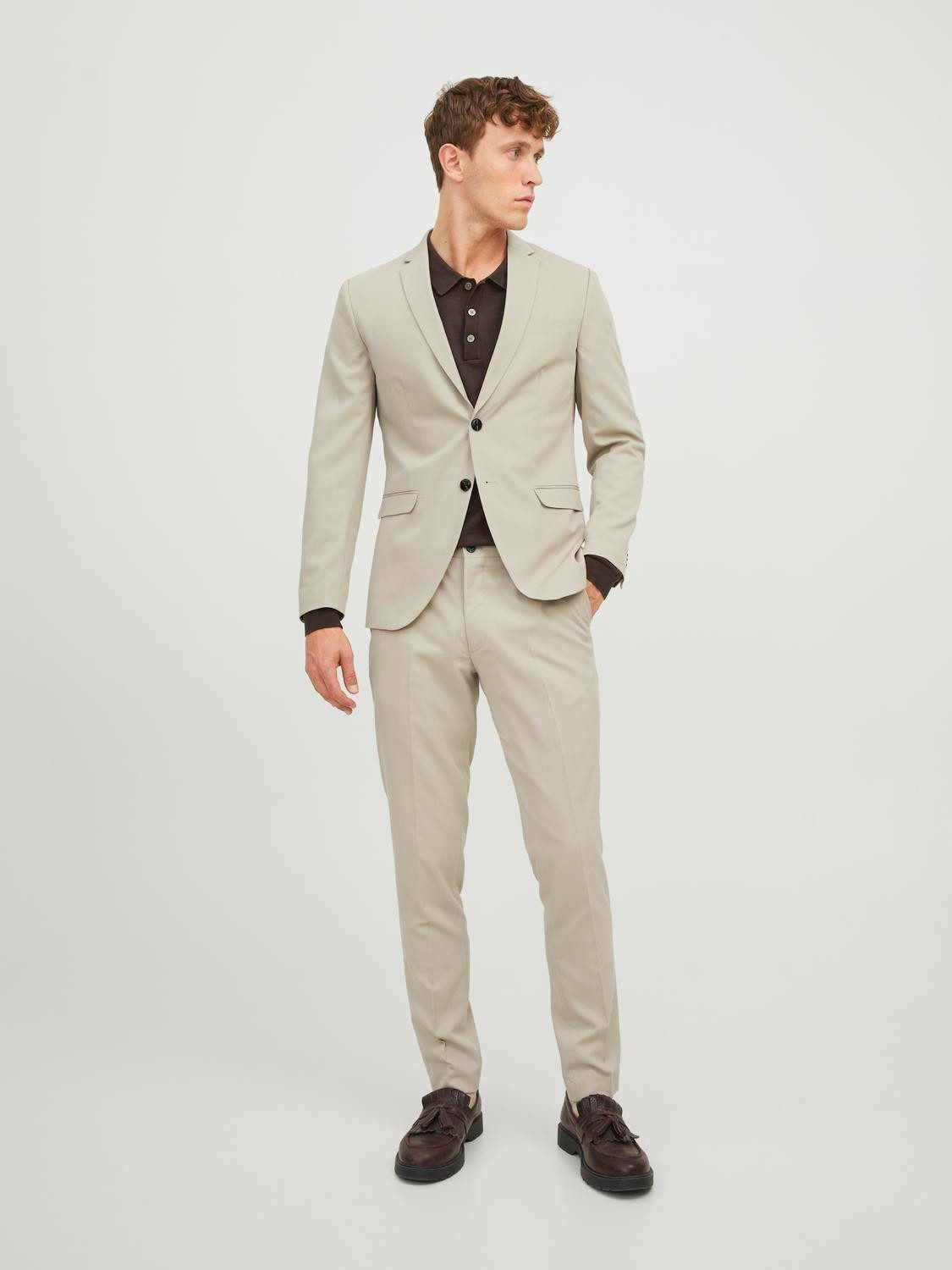 Jack & Jones Colbert JPRFRANCO Blazer met 2-knoops vorm en extra smalle snit