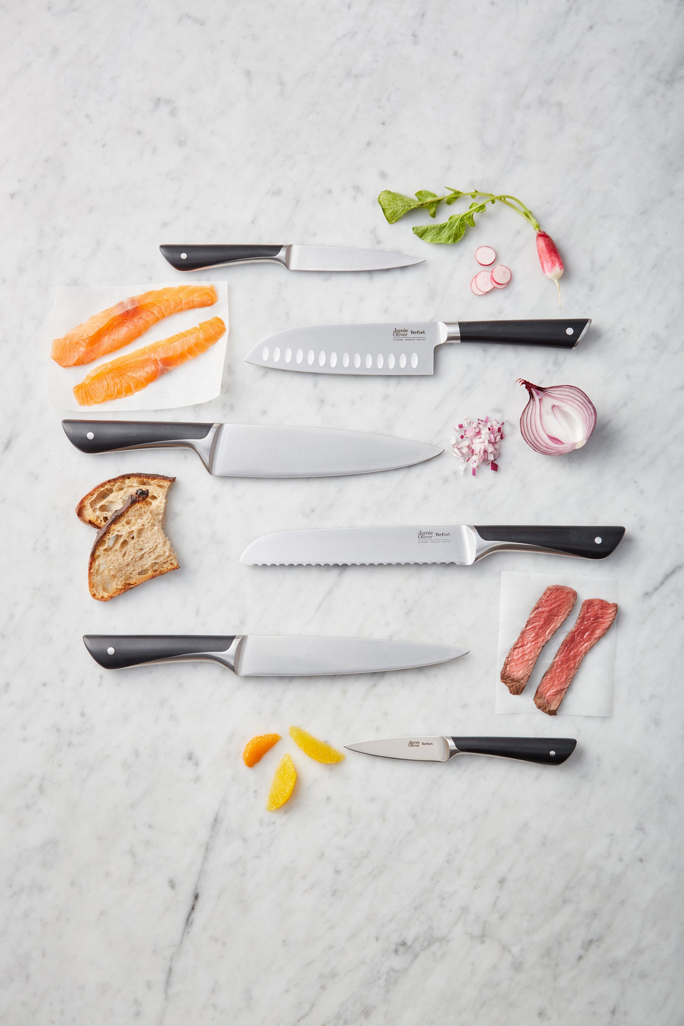 Tefal Broodmes Jamie Oliver K26703 hoge prestaties, herkenbaar ontwerp, duurzaam/langdurig (1-delig)