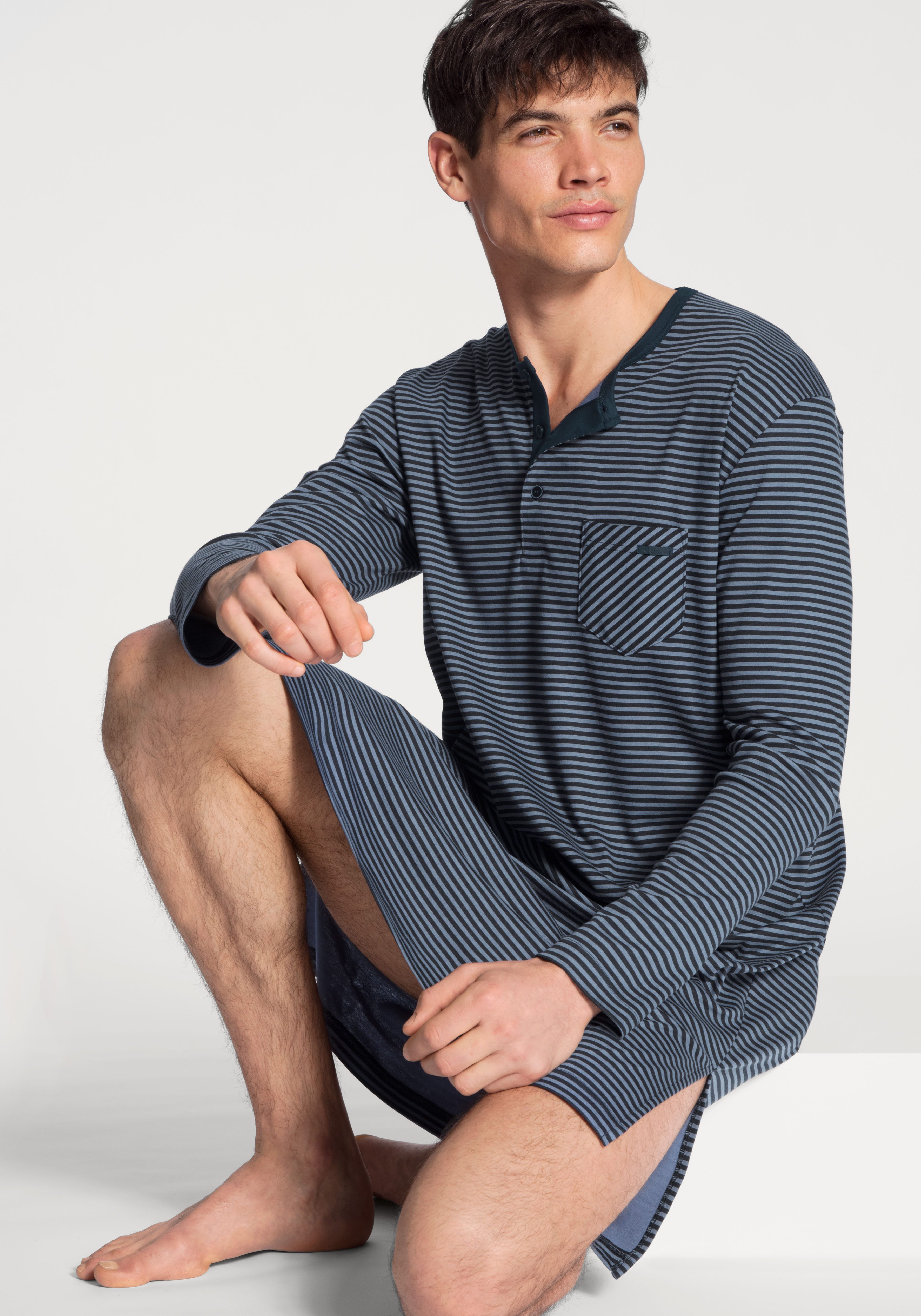 CALIDA Nachthemd Relax Streamline met splitjes opzij