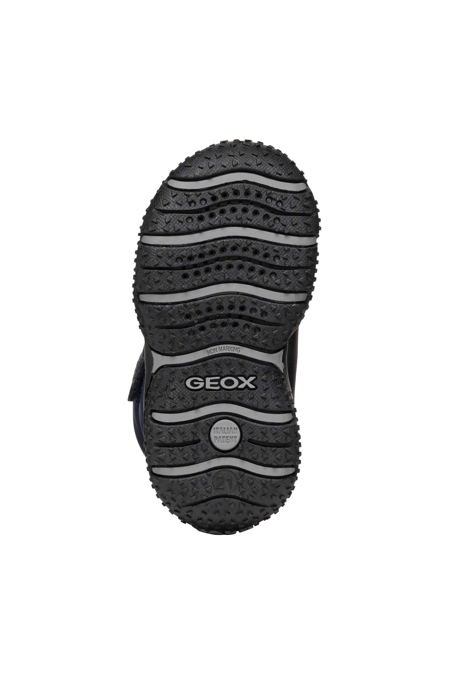 Geox Winterlaarzen B BALTIC BOY B ABX Klittenbandlaars, snowboots met warme voering, maatsjabloon om te downloaden