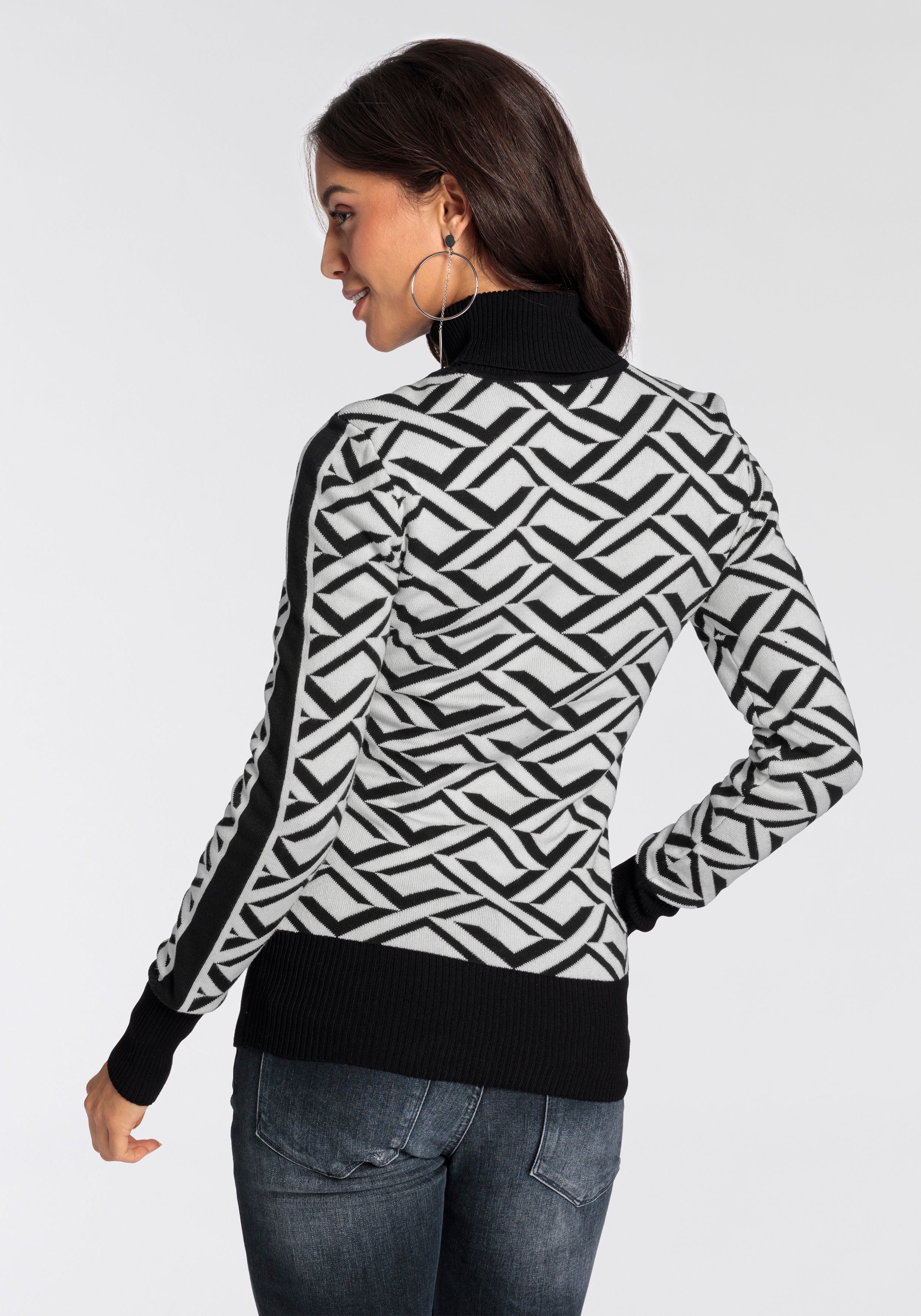 Melrose Coltrui met jacquardpatroon