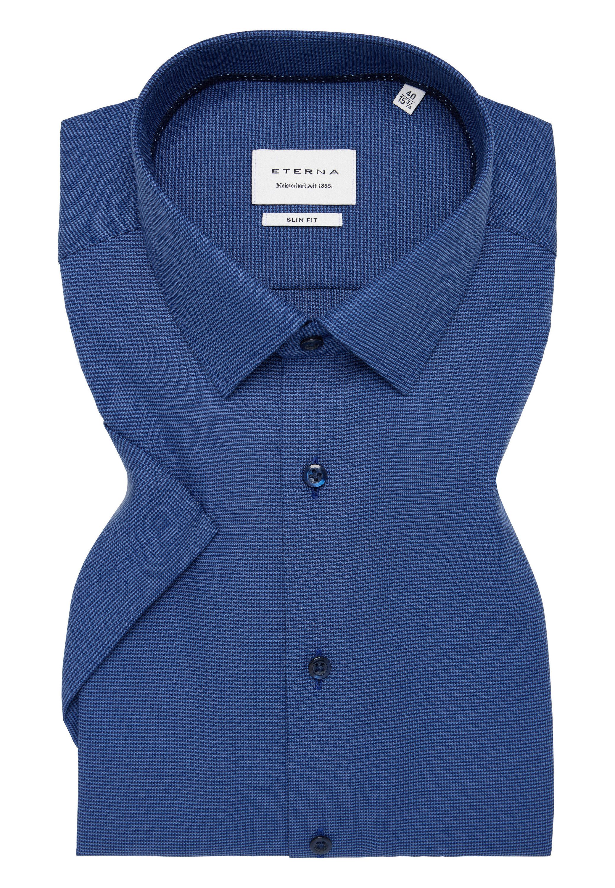 Eterna Overhemd met korte mouwen Slim fit