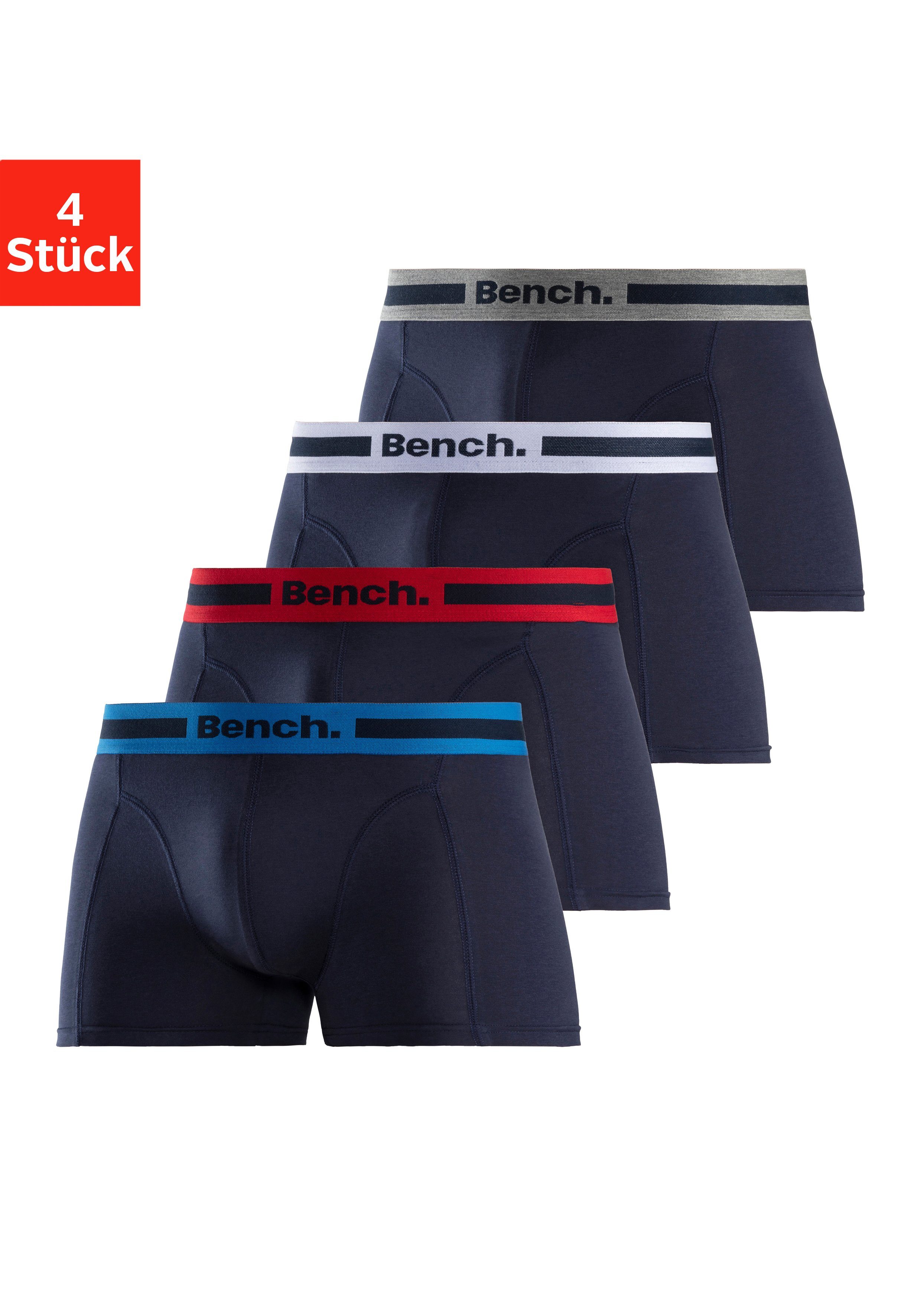 NU 20% KORTING: Bench. Boxershort met overlocknaden voor (4 stuks)