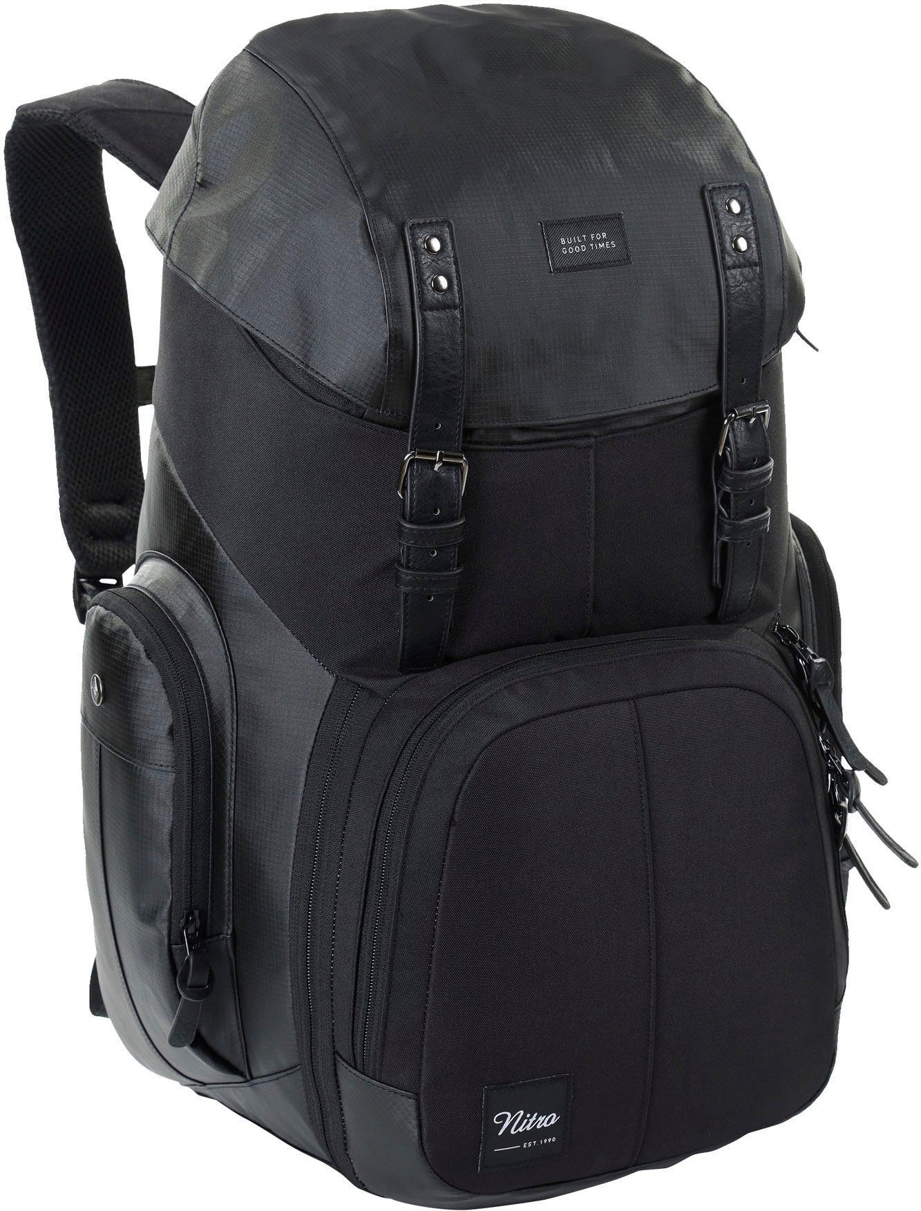 NITRO Laptoprugzak Weekendtas Reiserugzak met laptopvak, schoolrugzak, wanderrugzak