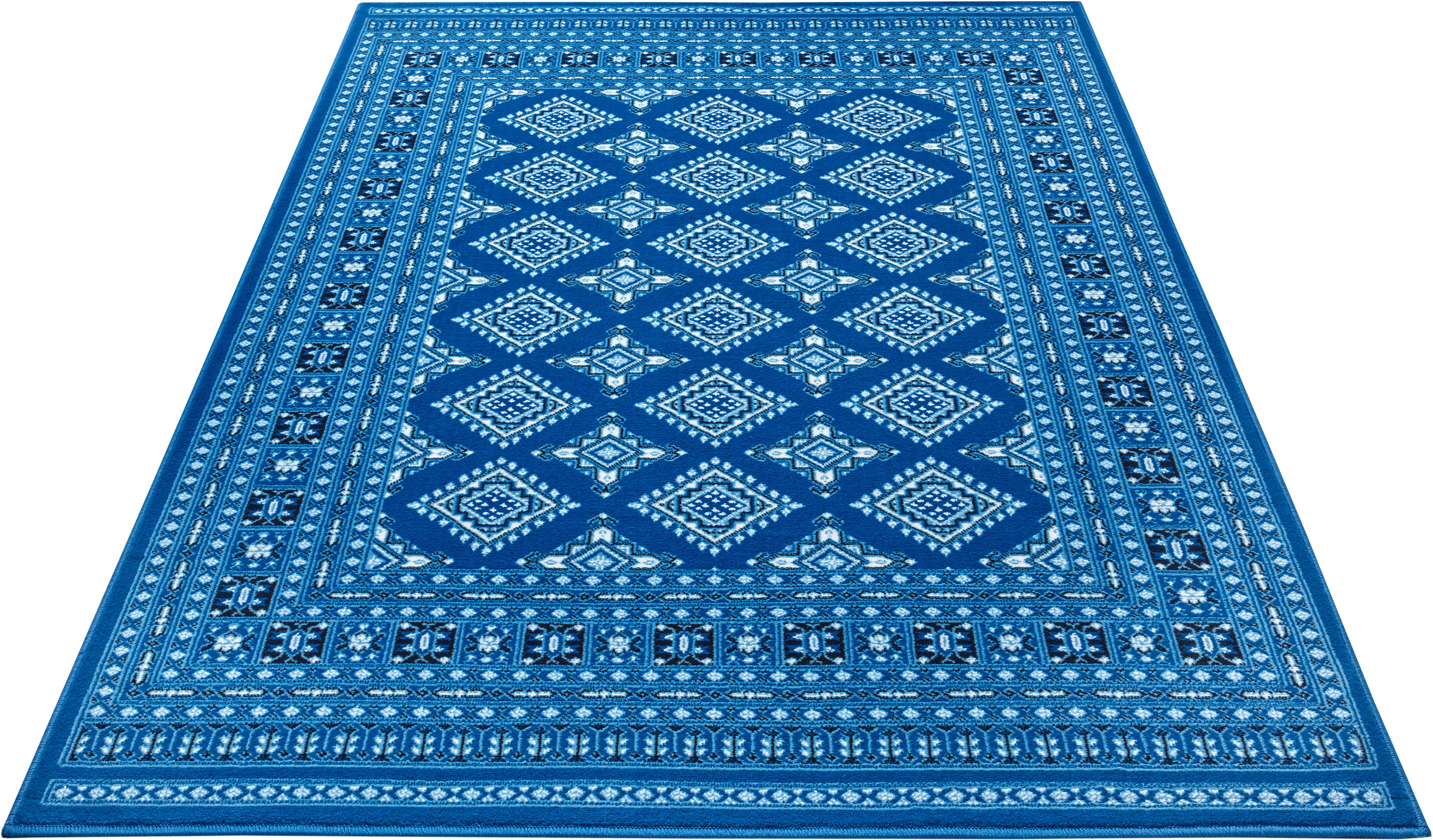 Klassiek vloerkleed Sao Buchara - blauw 120x170 cm
