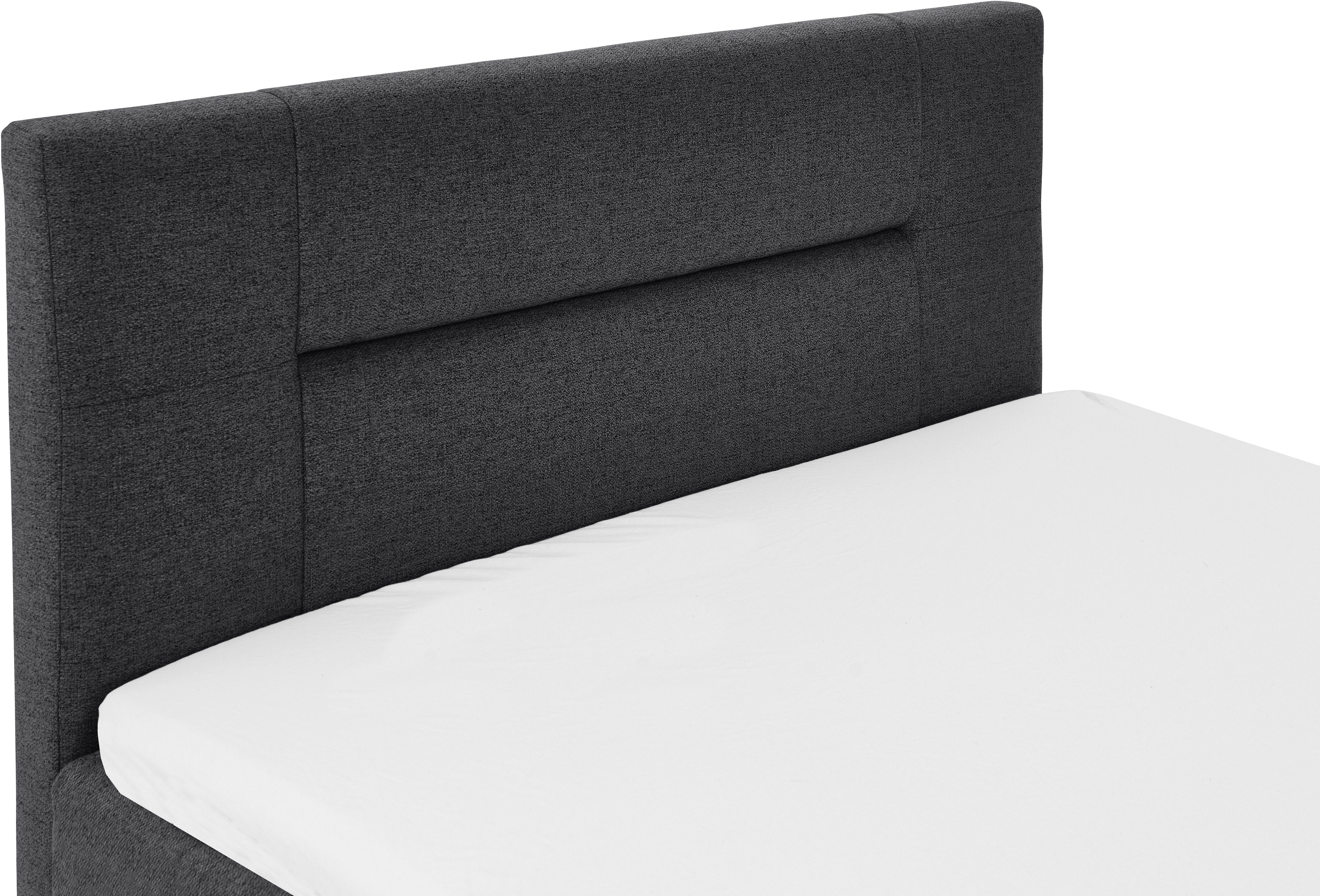 INOSIGN Boxspring Escalon met opbergruimte, inclusief topper beschikbaar in de breedtes 120x200 cm en 180x200 cm