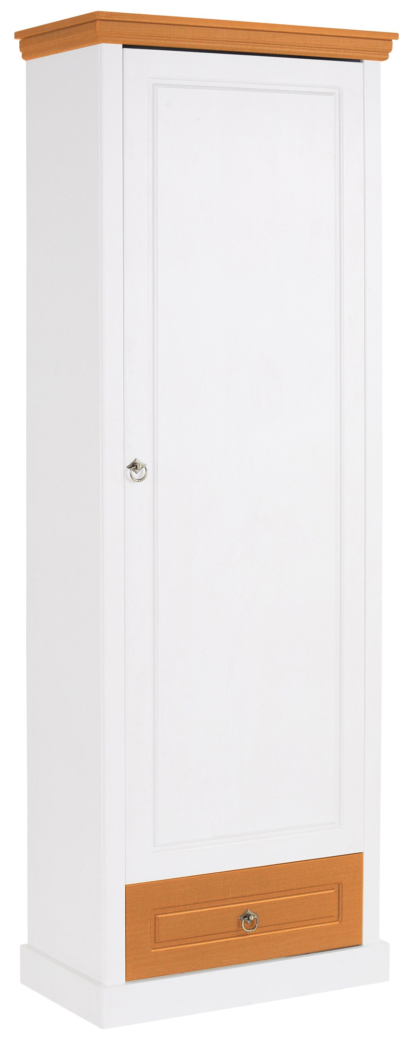 Home affaire Kledingkast Basilico van massieve dennen, fsc®, breedte 67 cm, met kledingstang