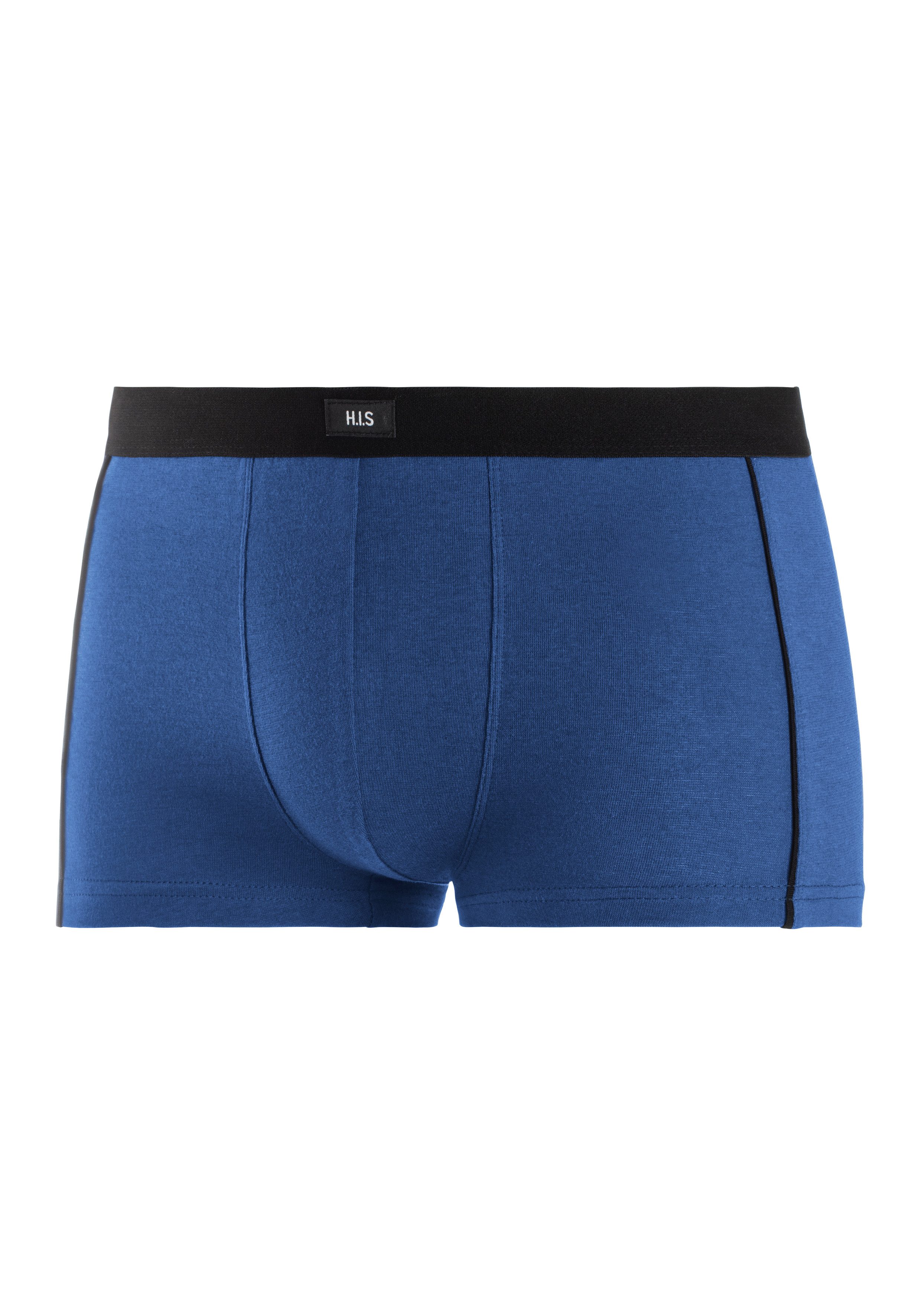 H.I.S Hipster strak zittende boxershorts van katoenmix (set 3 stuks)