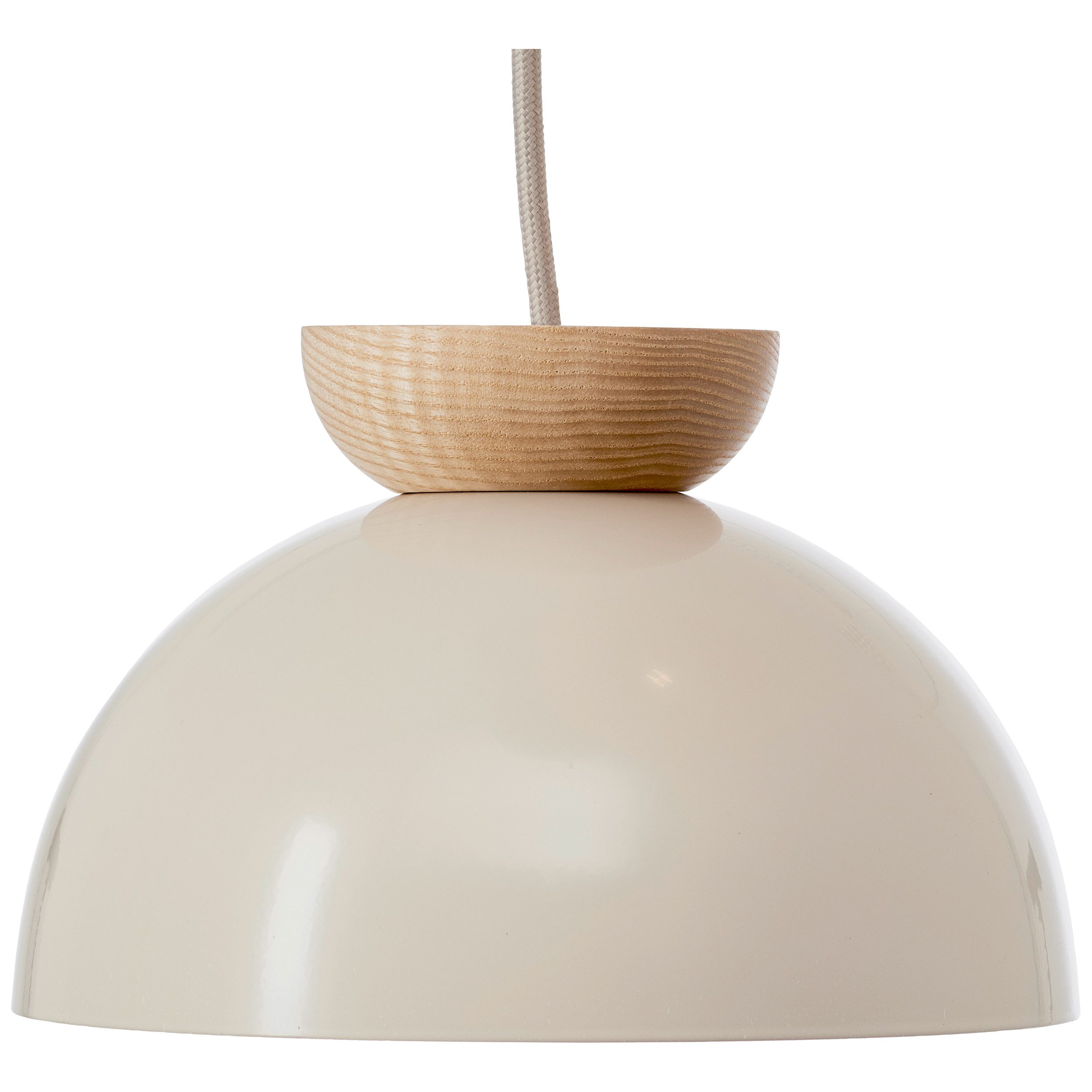 Brilliant Leuchten Hanglamp Nalam 166 x 45 cm, e14, inkortbaar, metaal/hout, natuurlijk/beige