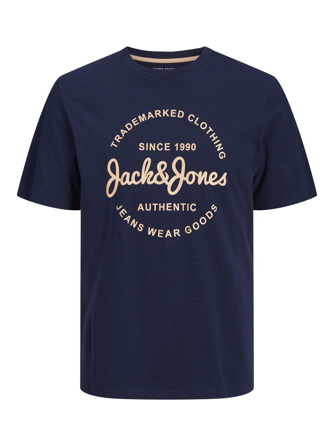 Jack & Jones PlusSize Shirt met korte mouwen JJFOREST TEE SS CREW NECK PLS
