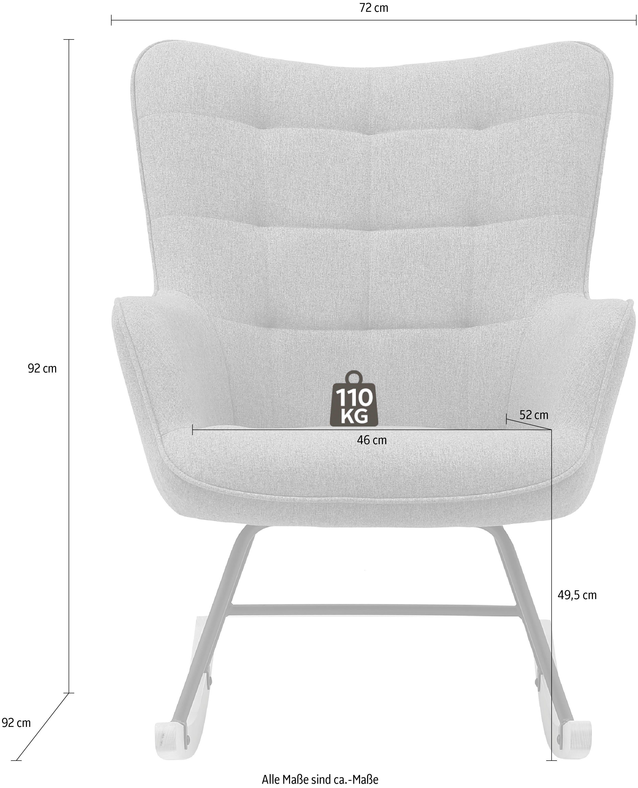 Homexperts Schommelstoel ROCKY