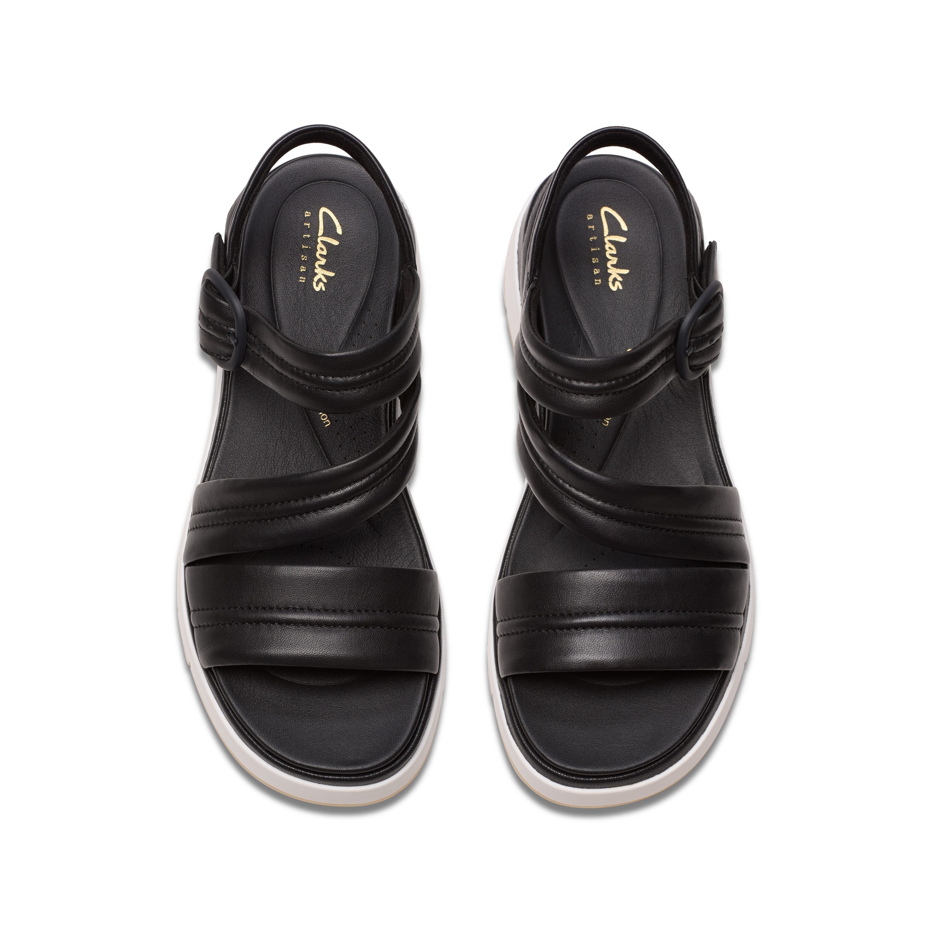 Clarks Sandalen Tuscan Strap , sandalette, flats, zomerschoen met plateausool