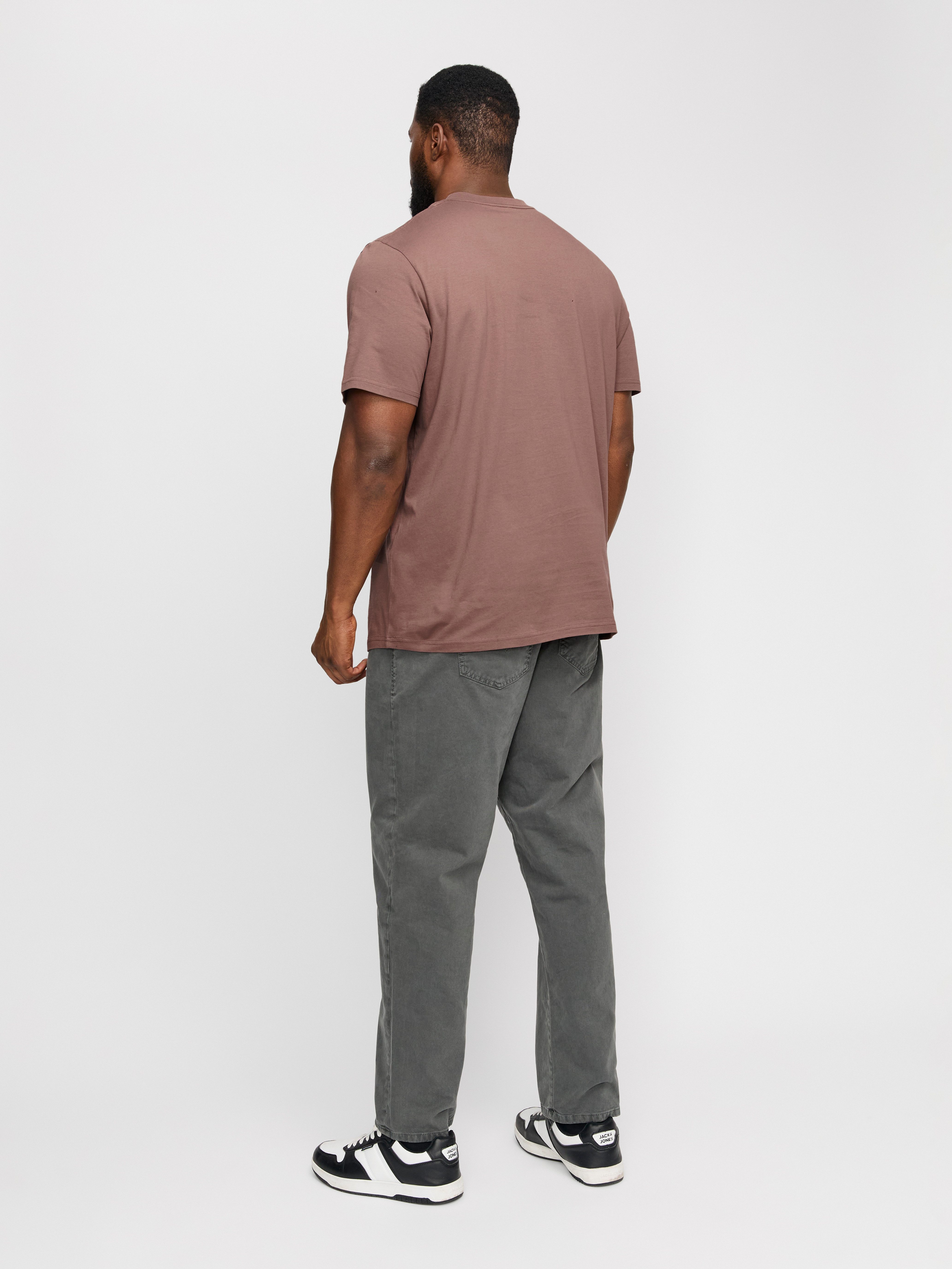 Jack & Jones PlusSize Shirt met korte mouwen JORVESTERBRO TEE SS CREW NECK NOOS PLS