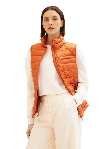 Tom Tailor Bodywarmer met opstaande kraag