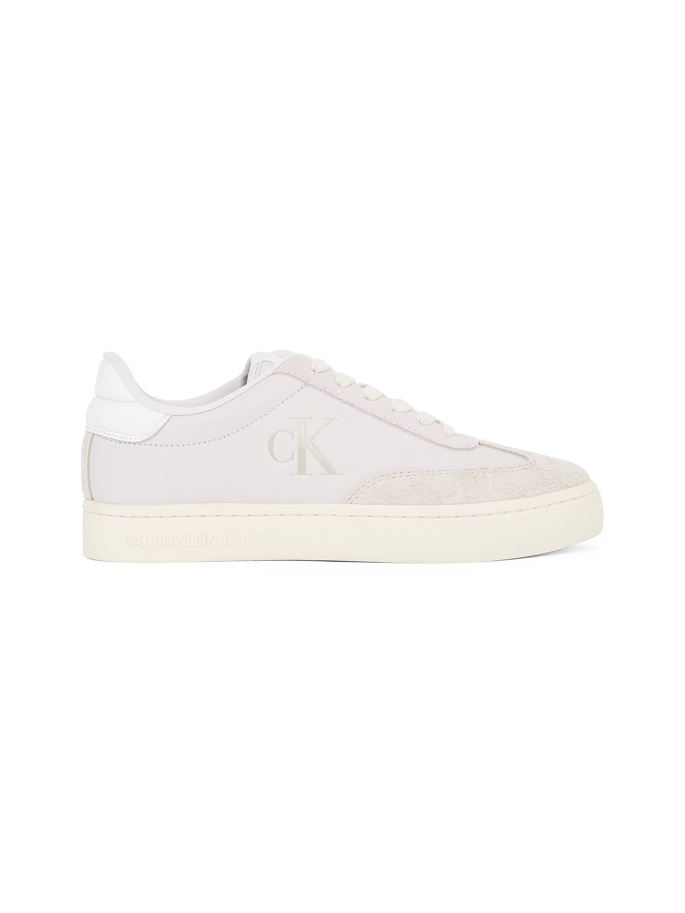 Calvin Klein Plateausneakers CLASSIC CUPSOLE LOW MG MIX veterschoen, lage schoen, vrijetijdsschoen met gepolsterde schachtversteviging
