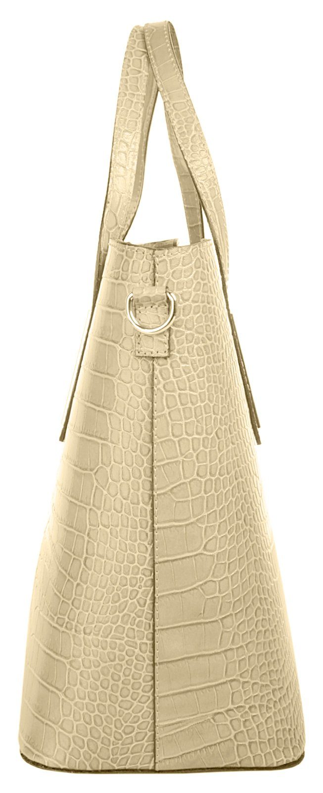 Cluty Tas echt leer, made in italy