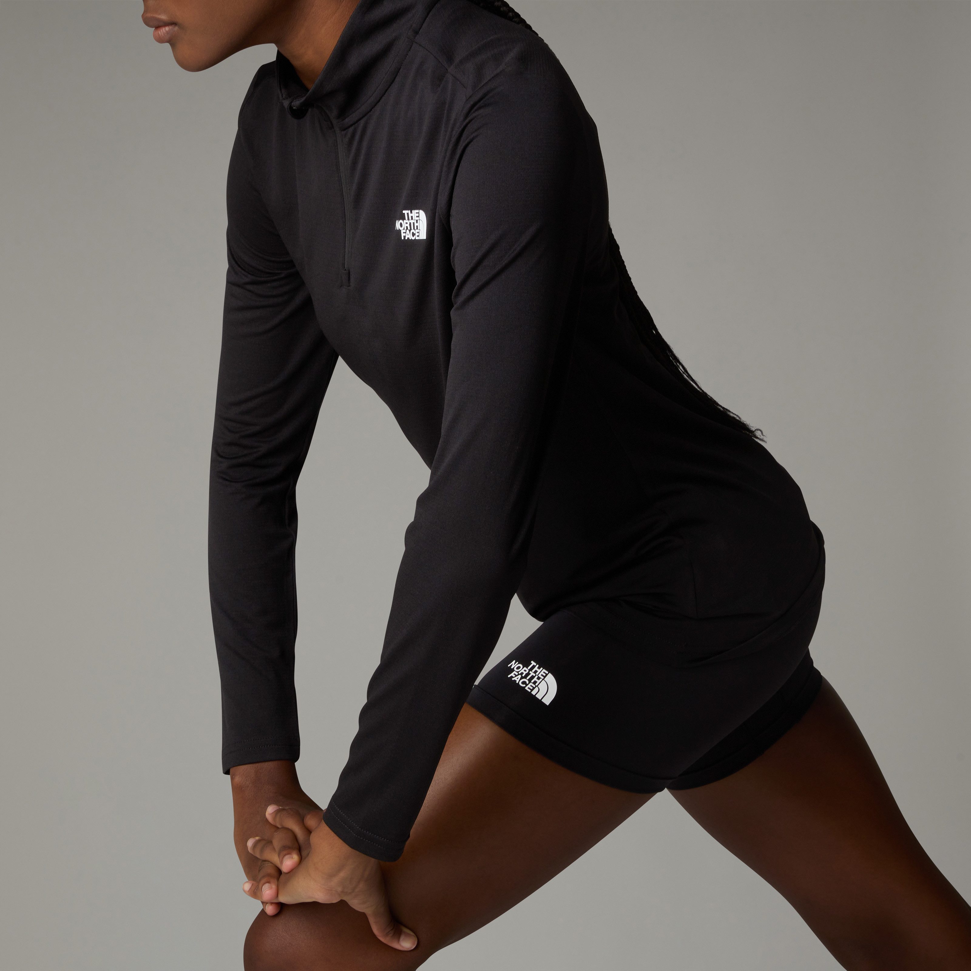 The North Face Functioneel shirt Flex slim langarm top met 1/4 lange rits voor dames (1-delig)