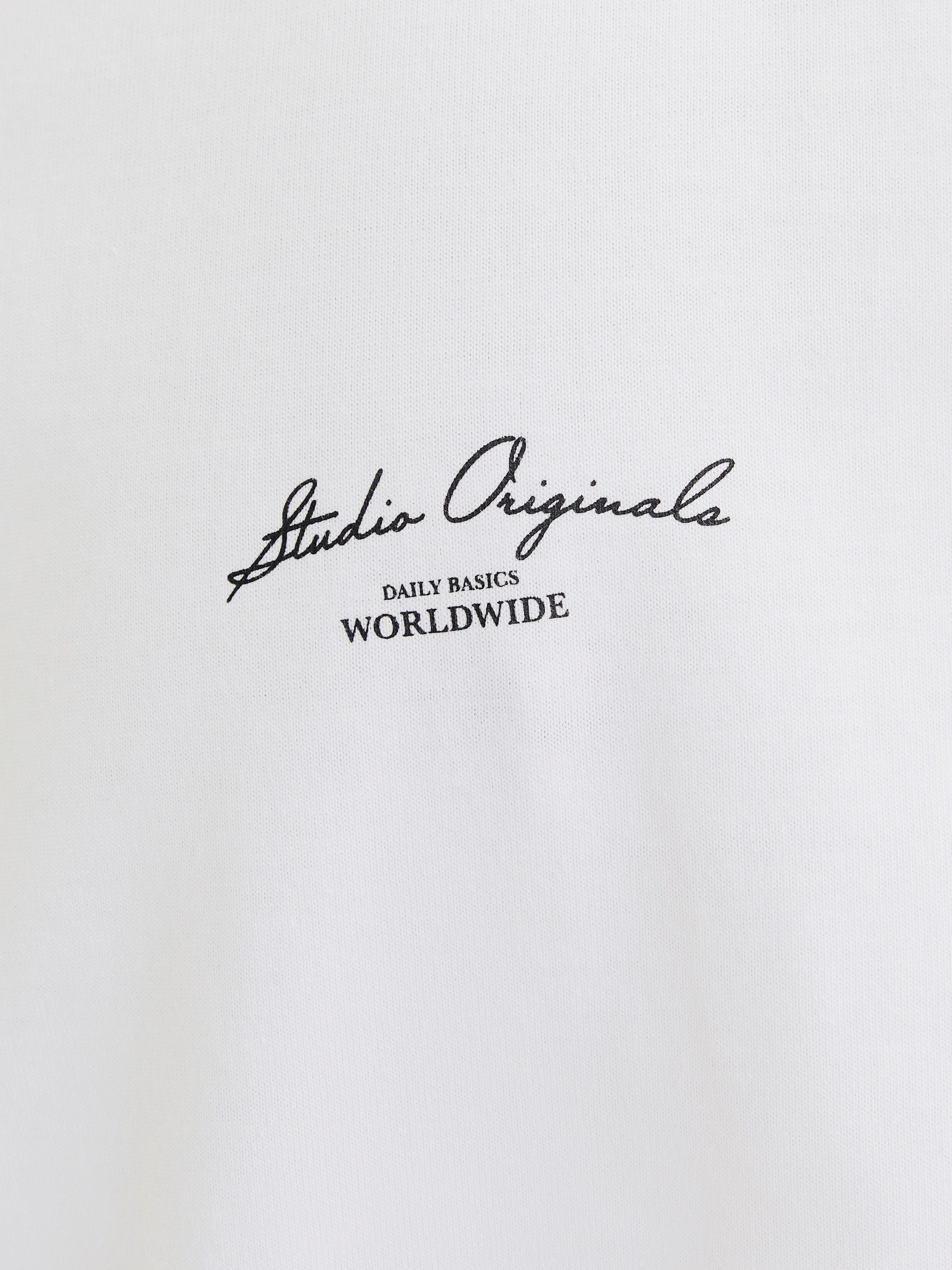 Jack & Jones T-shirt JORISLINGTON BACK TEE SS CREW NECK SN