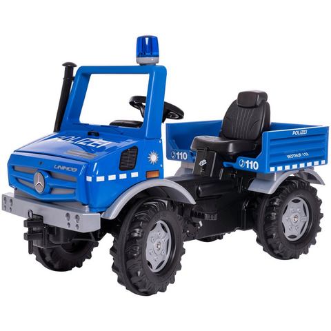 Rolly Toys RollyUnimog Police Junior Blauw-Zwart