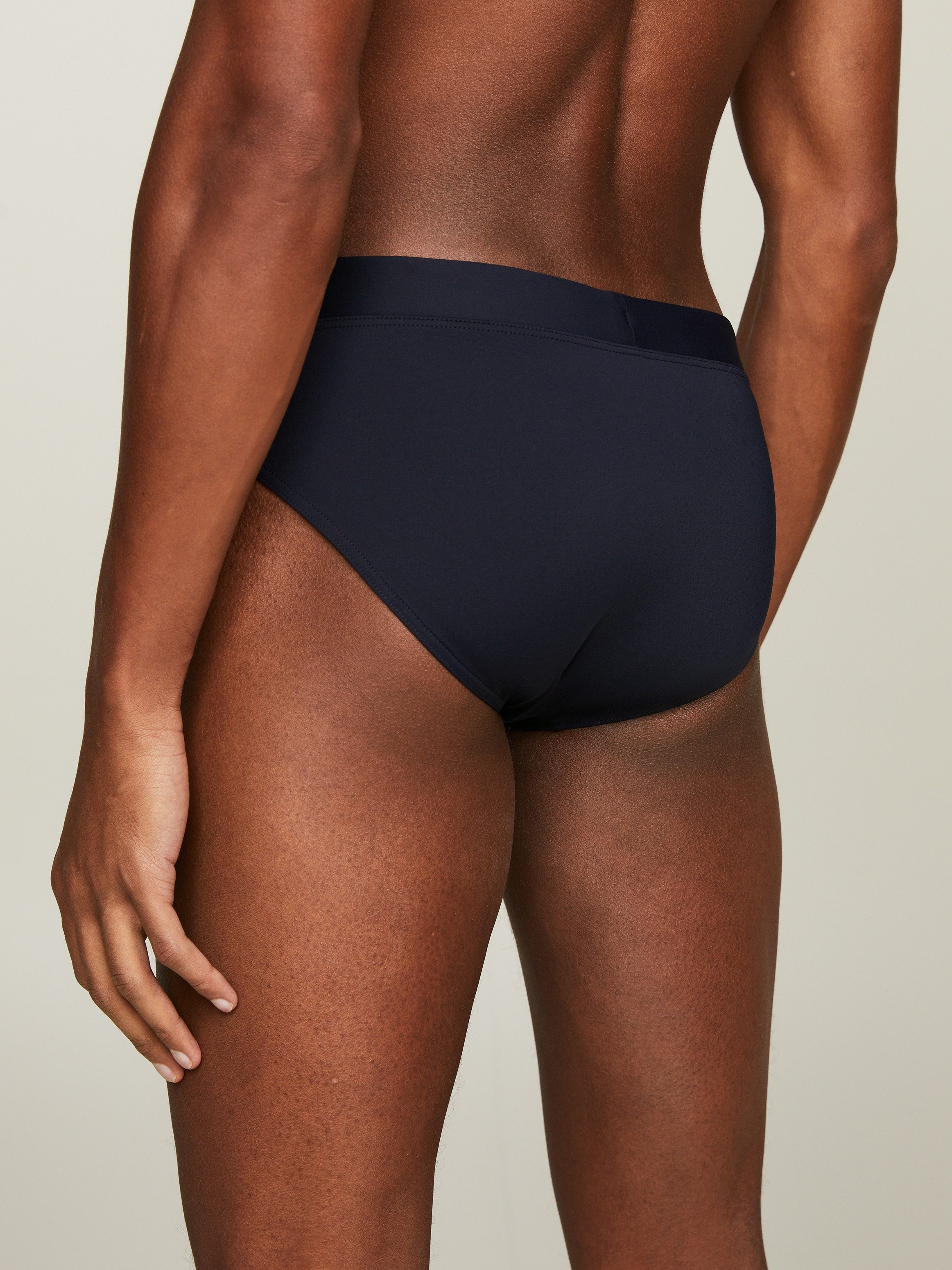 Tommy Hilfiger Swimwear Zwembroek Brief met een logo-opschrift