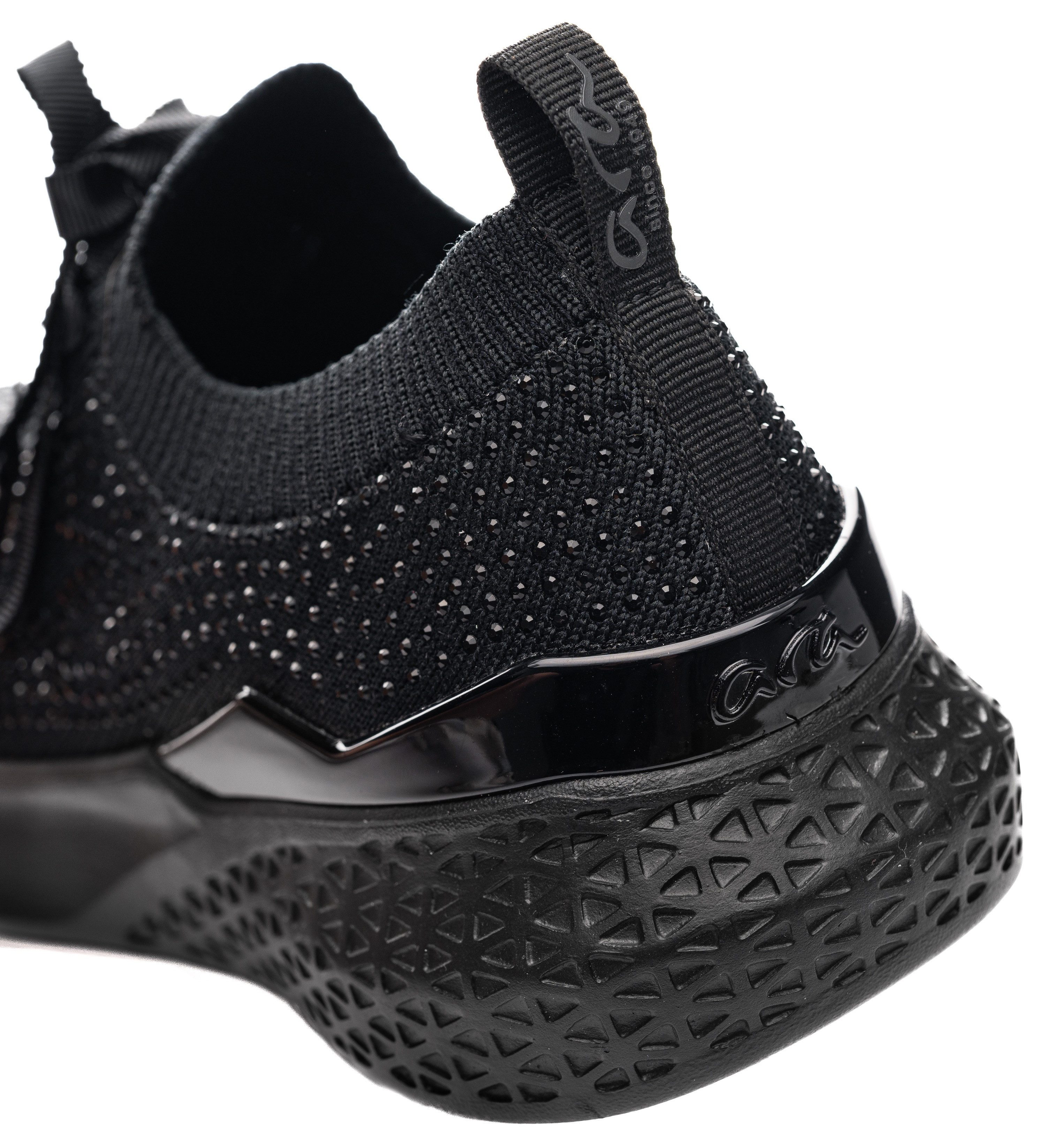 Ara Slip-on sneakers Maya , veterschoen, slipper in brei-look, h-breedte