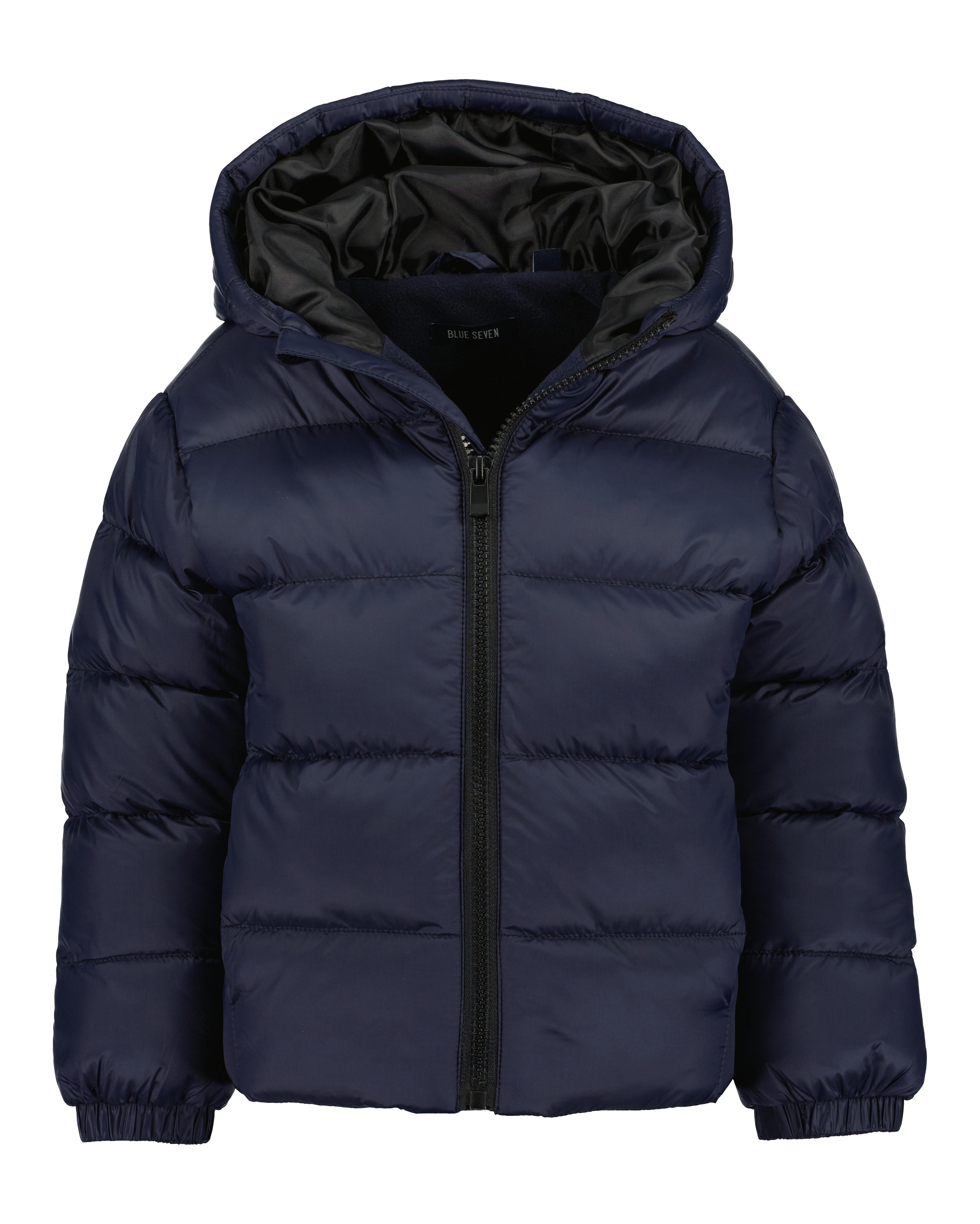 Blue Seven Gewatteerde jas met kinbescherming en windstopper op de ritssluiting