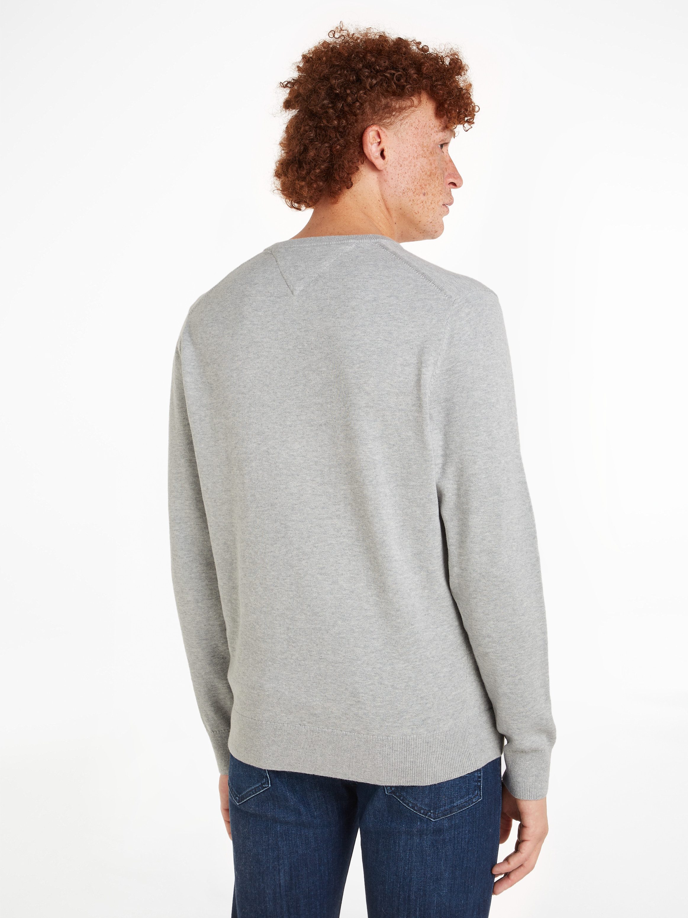 Tommy Hilfiger Gebreide trui ESSENTIAL COTTON V NECK
