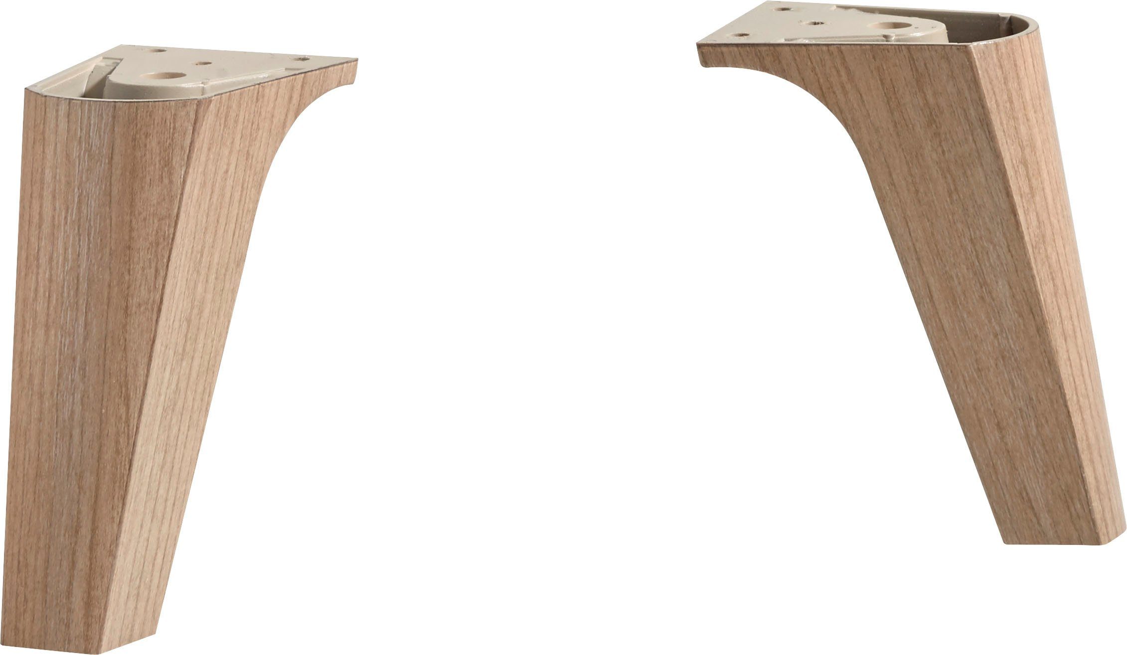 Saphir Badkamerserie Quickset 3-delig, wastafelonderkast met led-spiegelkast Middelgrote kast, incl. deurdemper, 7 deuren, 1 niche, bad-set, greeploos (7-delig)