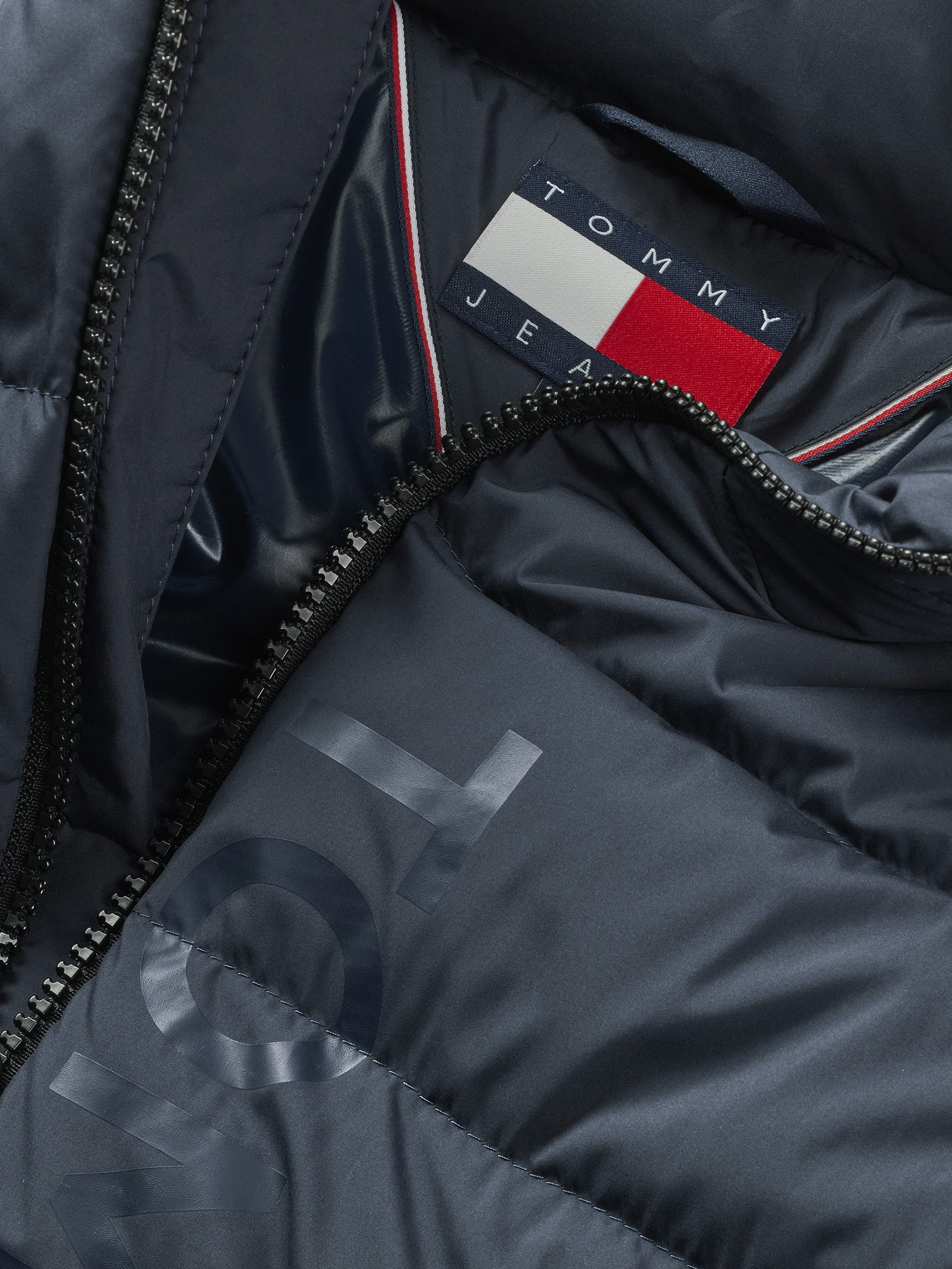 TOMMY JEANS Gewatteerde jas TJM LT DOWN PRINTED JACKET
