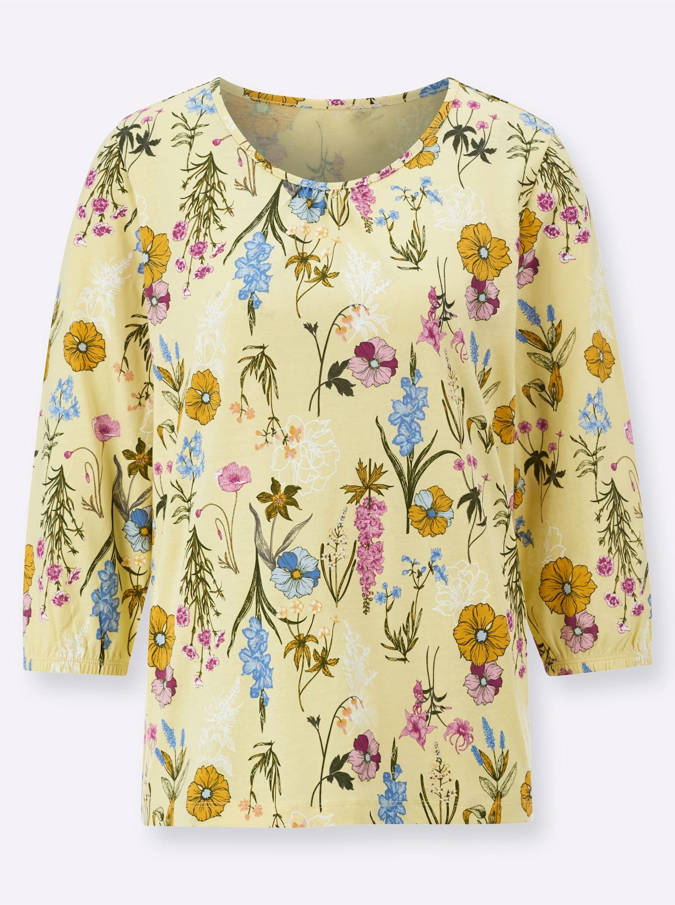 Classic Basics Shirt met 3/4 mouwen Shirt met 3/4-mouwen (1-delig)