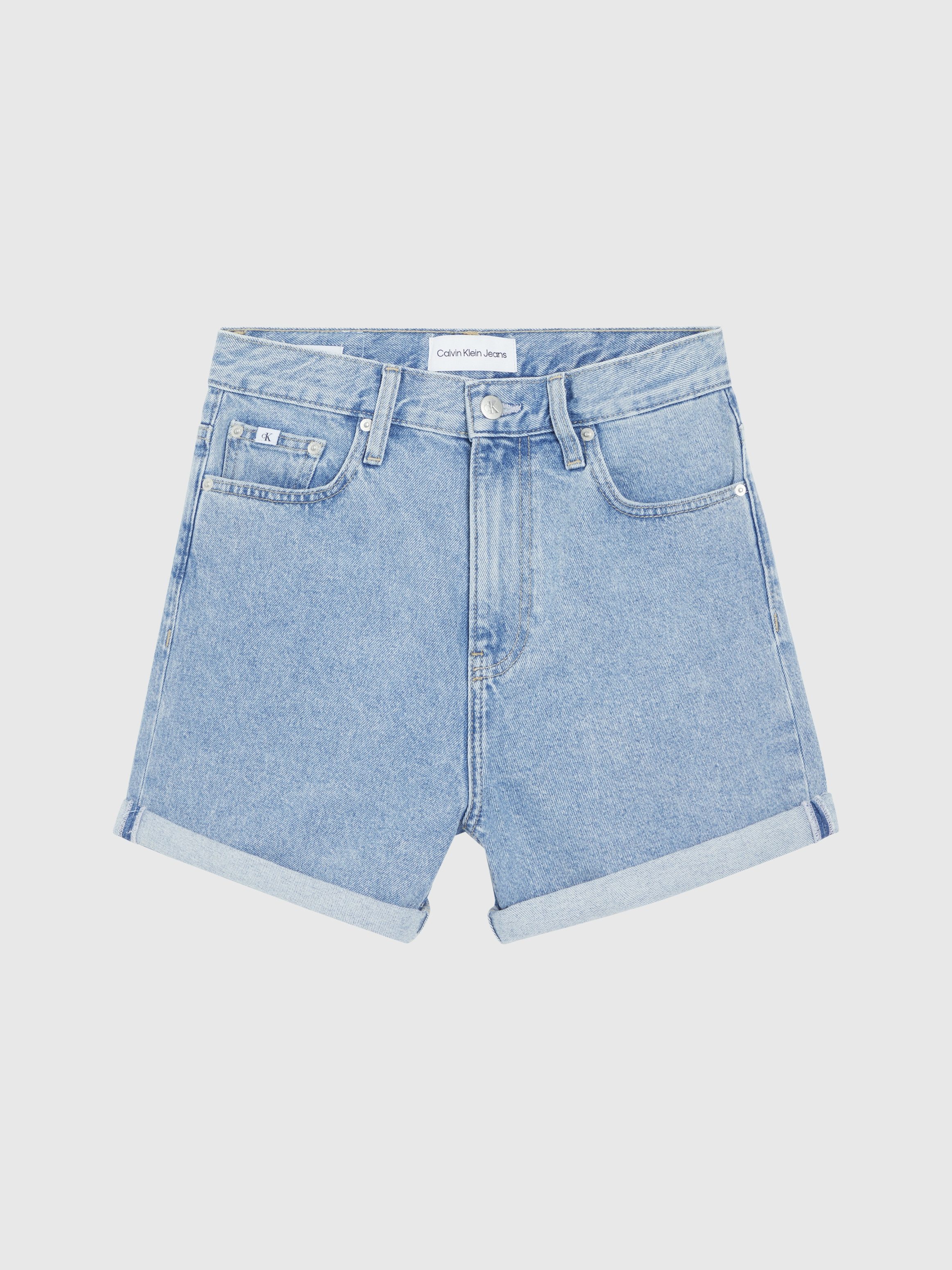 Calvin Klein Short Mom short in 5-pocketsstijl