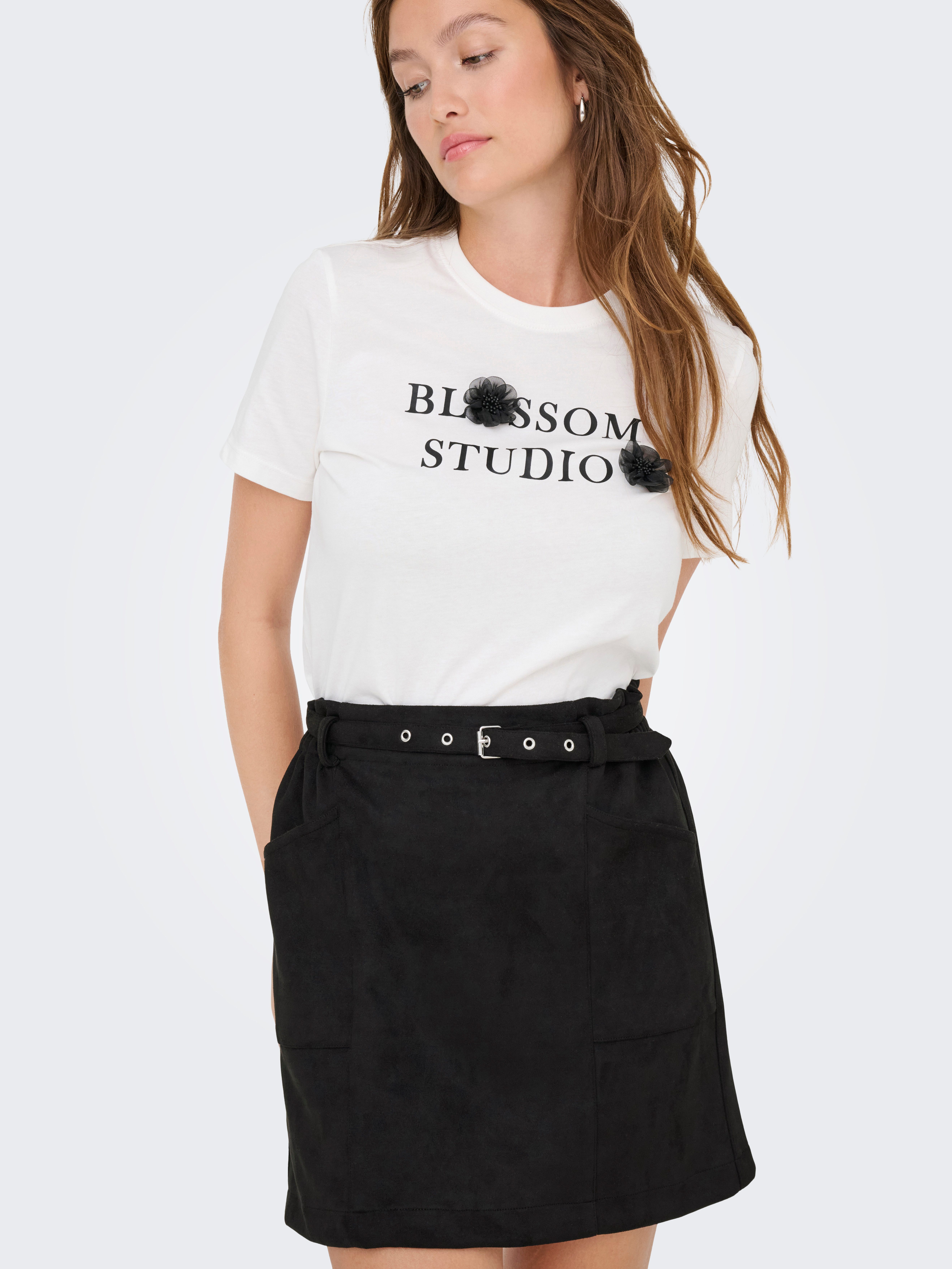 Only Minirok ONLDIANE HEIDI LIFE FAUX SUEDE SKIRT OTW