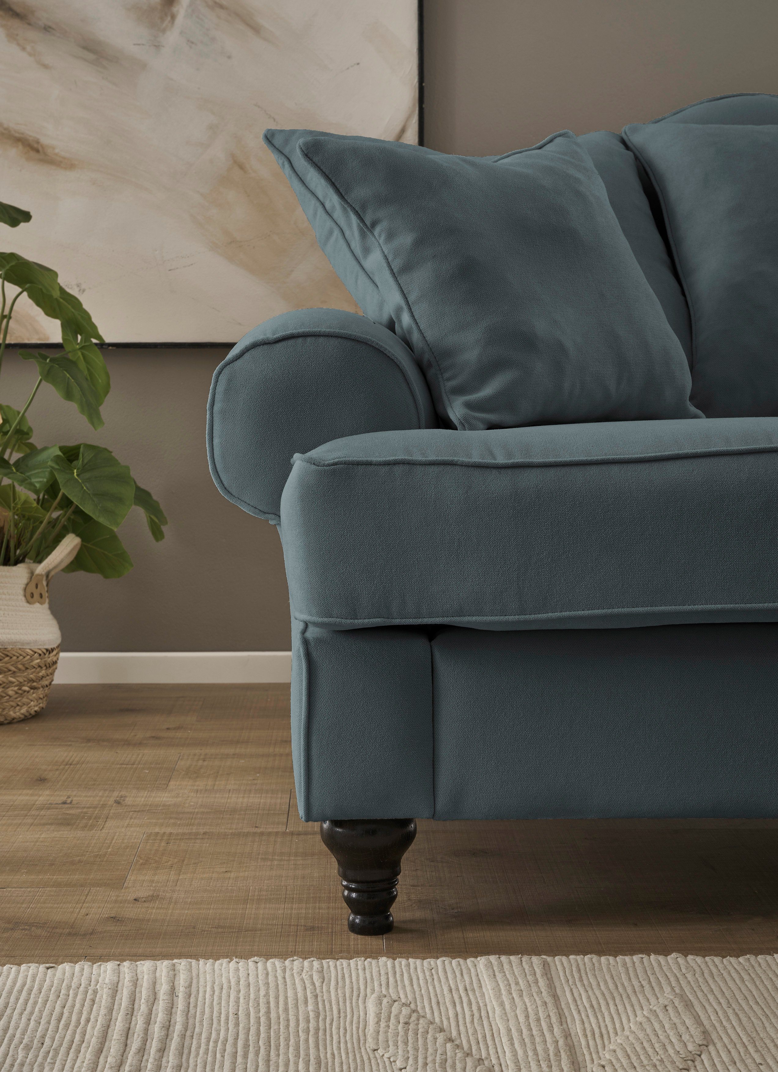Home affaire 2-zitsbank Westminster met binnenveringsinterieur