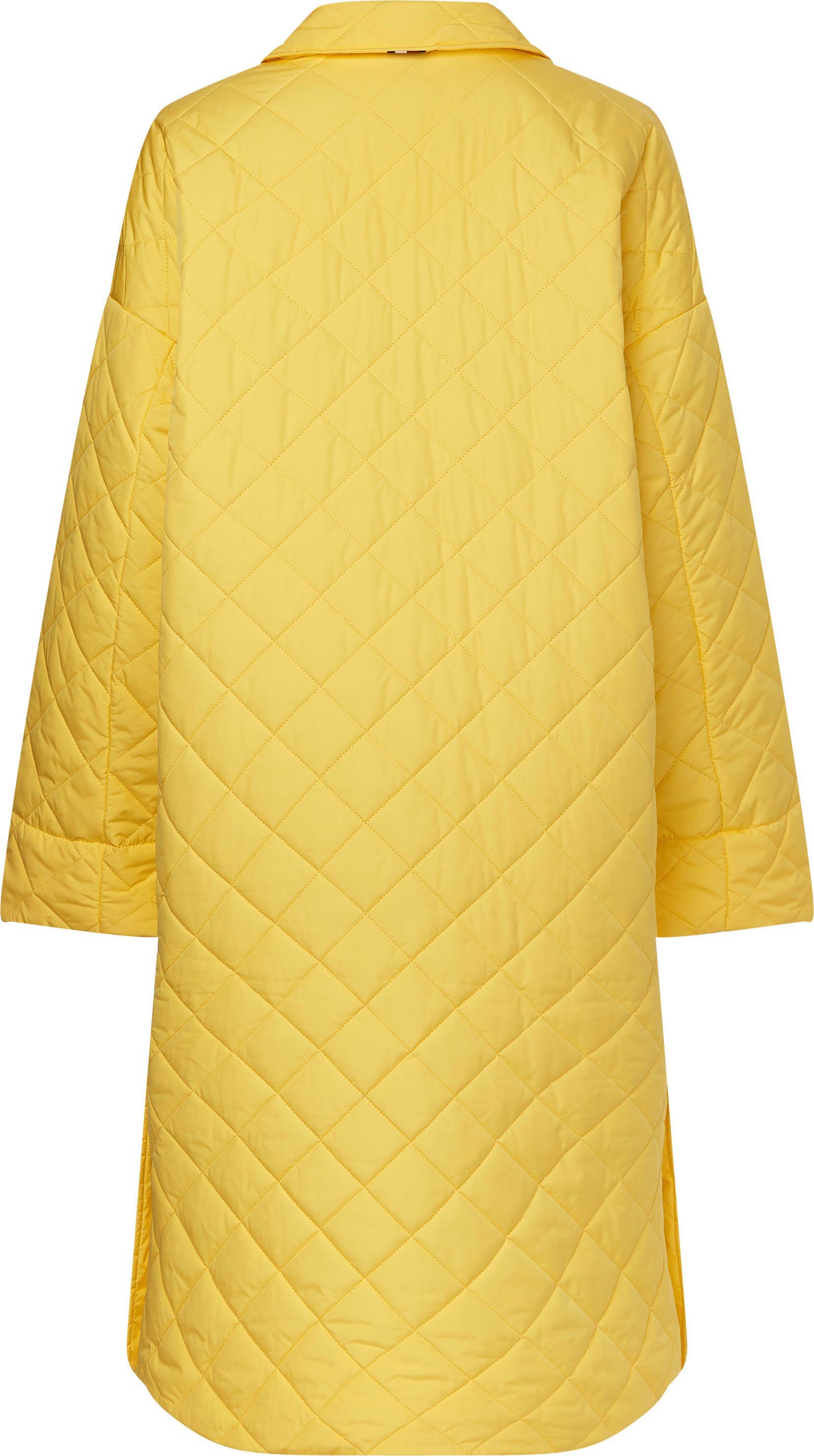 Tommy Hilfiger Gewatteerde jas QUILTED SORONA LONG SHACKET met grote opgestikte klepzakken