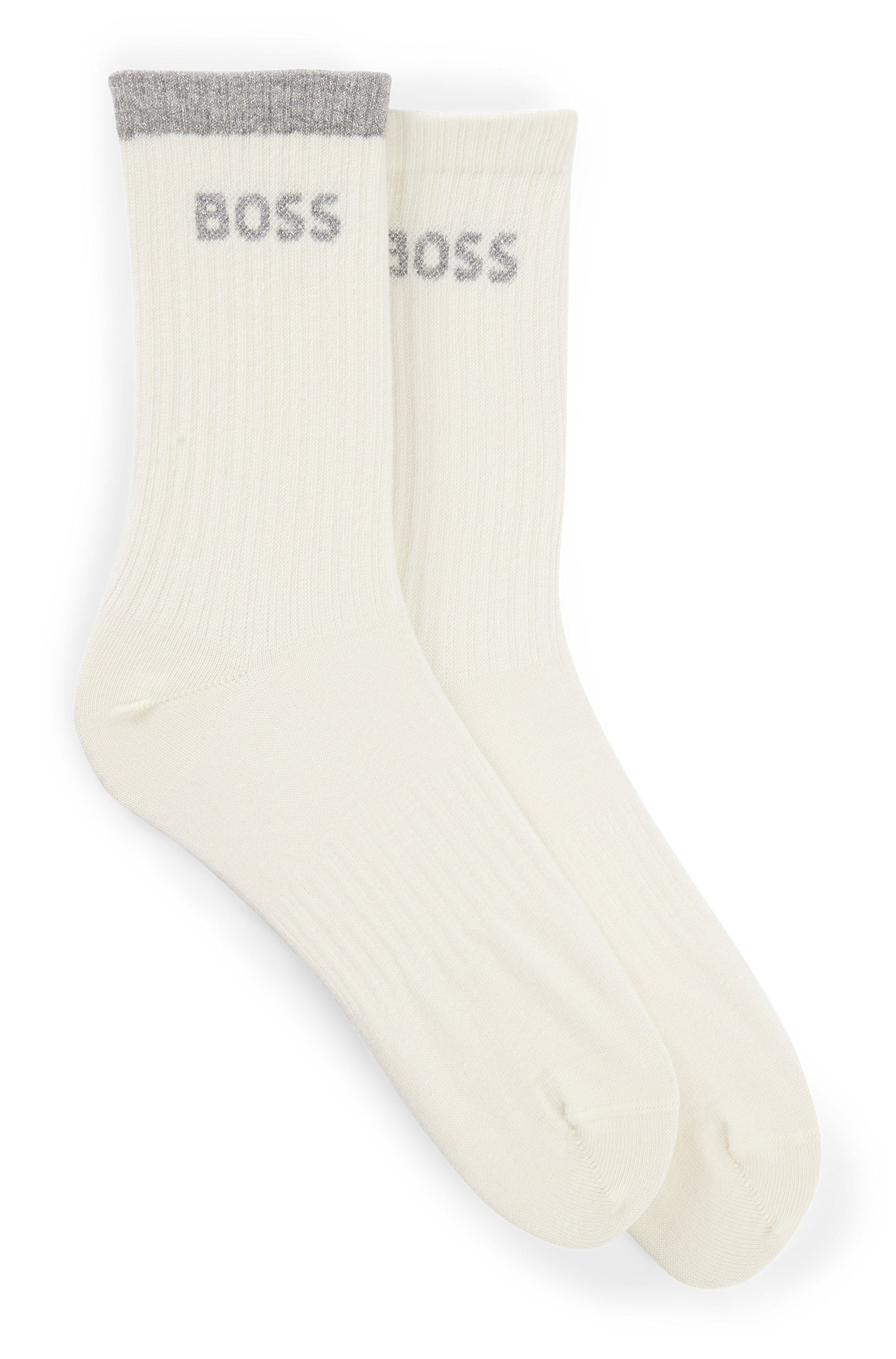 BOSS Vrijetijdssokken 2PQS Gift Lurex CC W (2 paar)