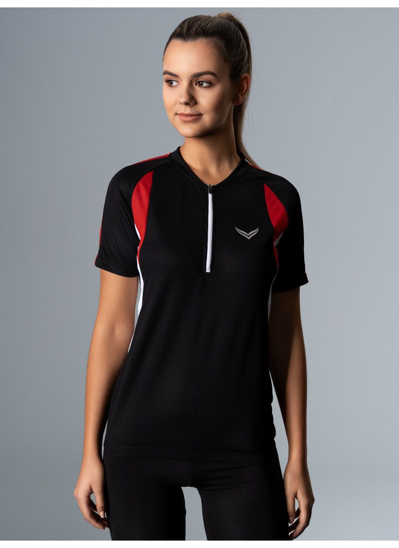 Trigema T-shirt fietsshirt van ademend COOLMAX materiaal (1-delig)