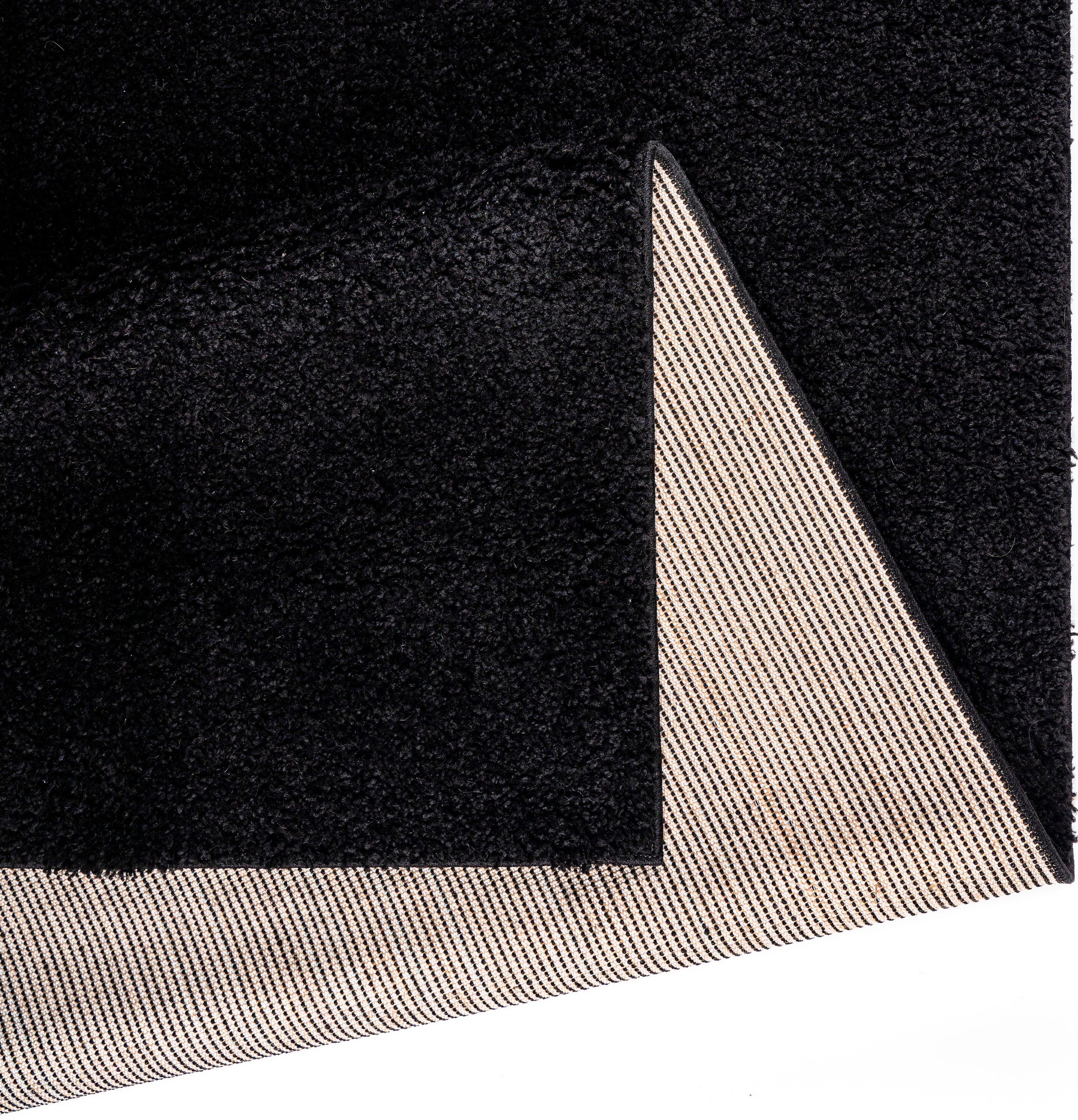 Bruno Banani Hoogpolig vloerkleed Shaggy Soft geweven, uni kleuren, bijzonder zacht en knuffelig, klantenfavoriet