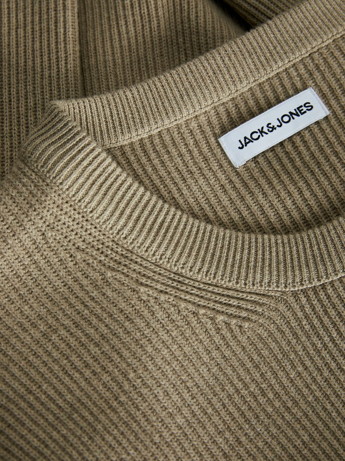 Jack & Jones Trui met ronde hals JJEPERFECT – Trui met onderhoudsvriendelijke kwaliteit structure fit