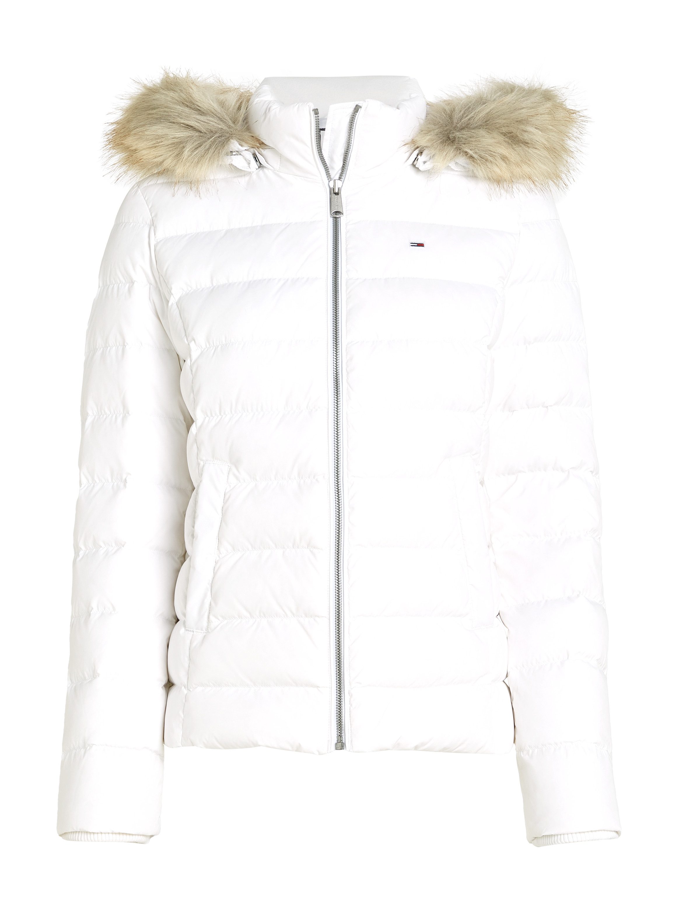 TOMMY JEANS Gewatteerde jas TJW BASIC HOODED DOWN JACKET EXT