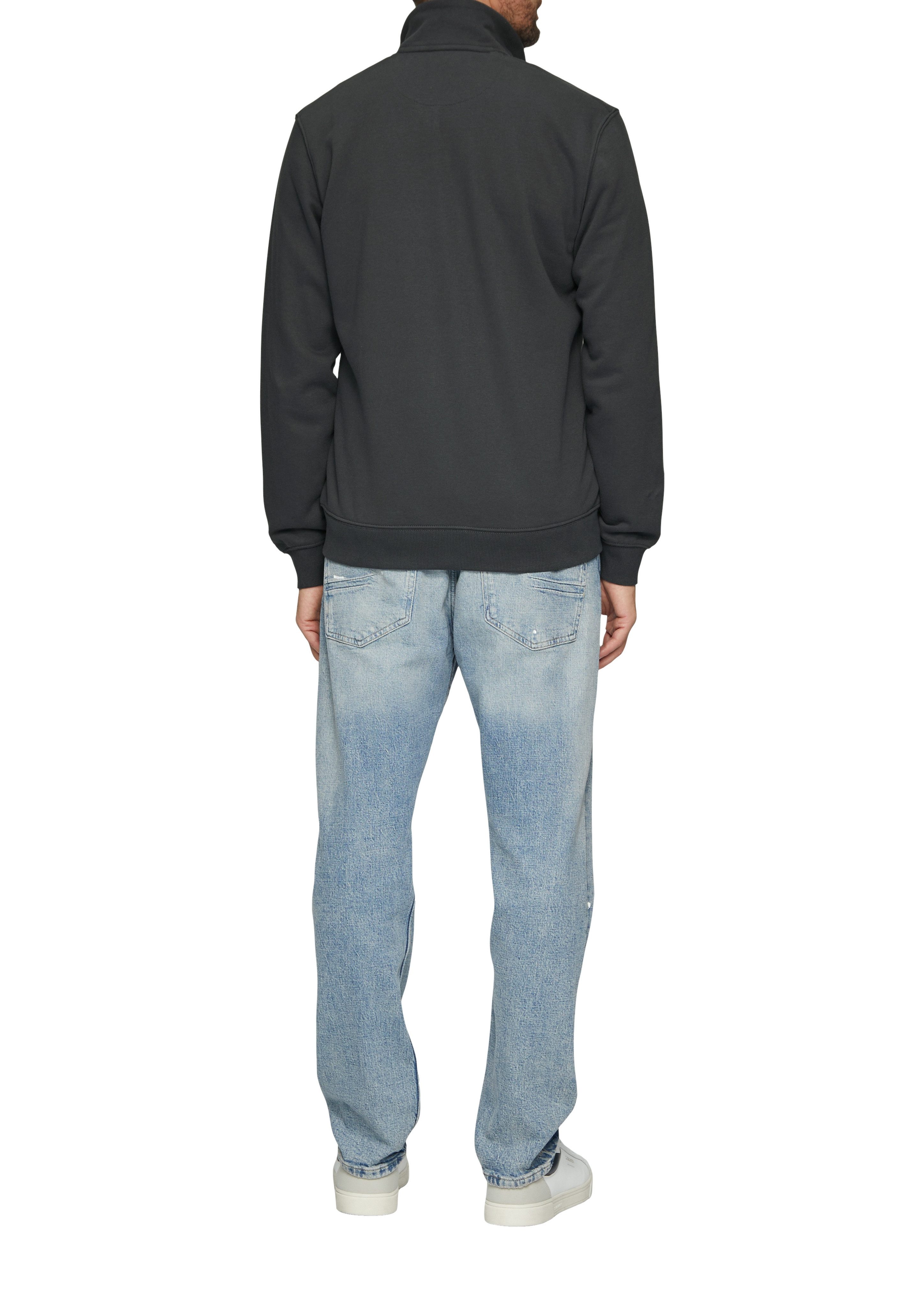 s.Oliver Sweatshirt met geborduurd logo