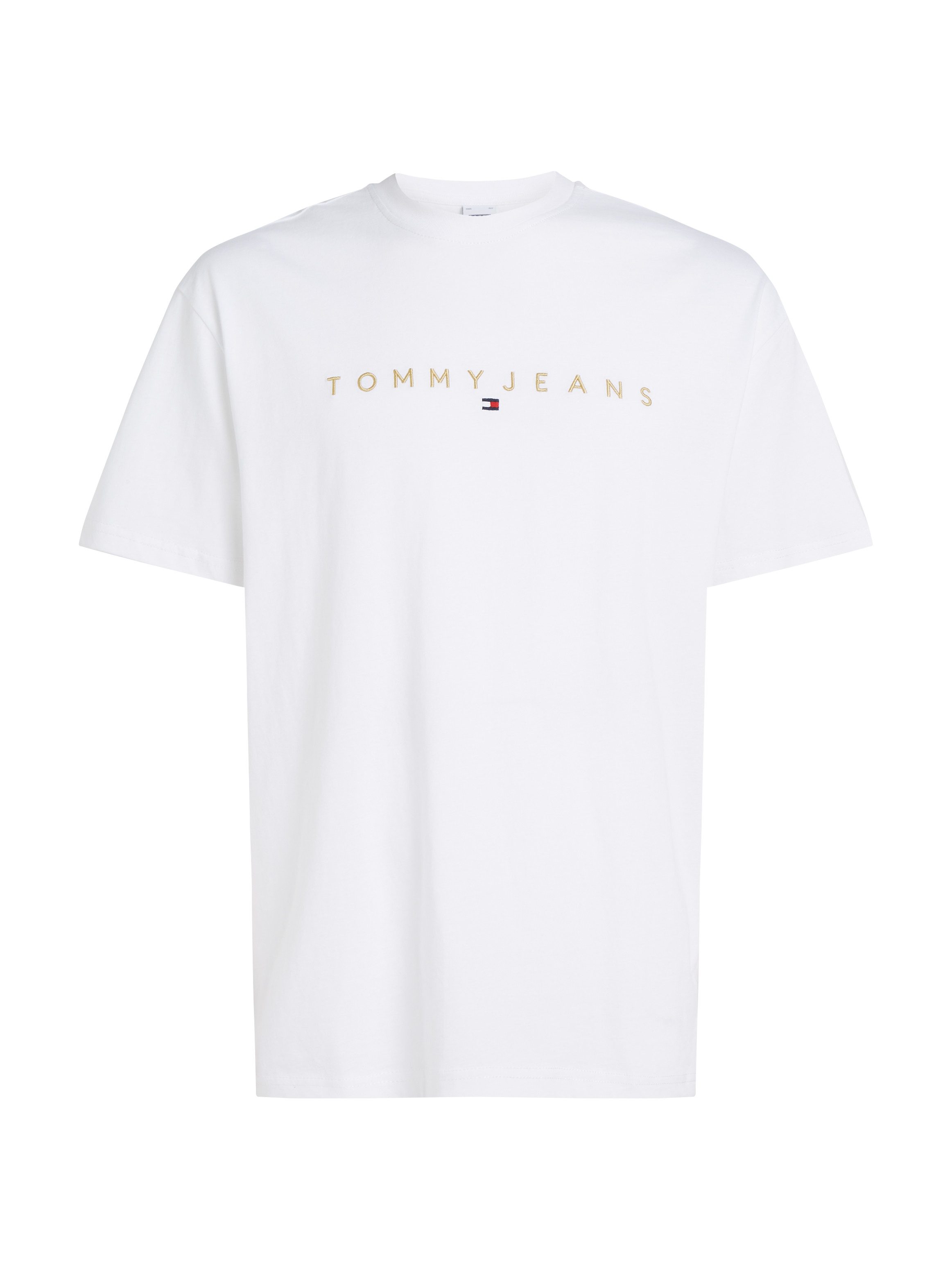 TOMMY JEANS T-shirt TJM REG GOLD LINEAR LOGO TEE EXT