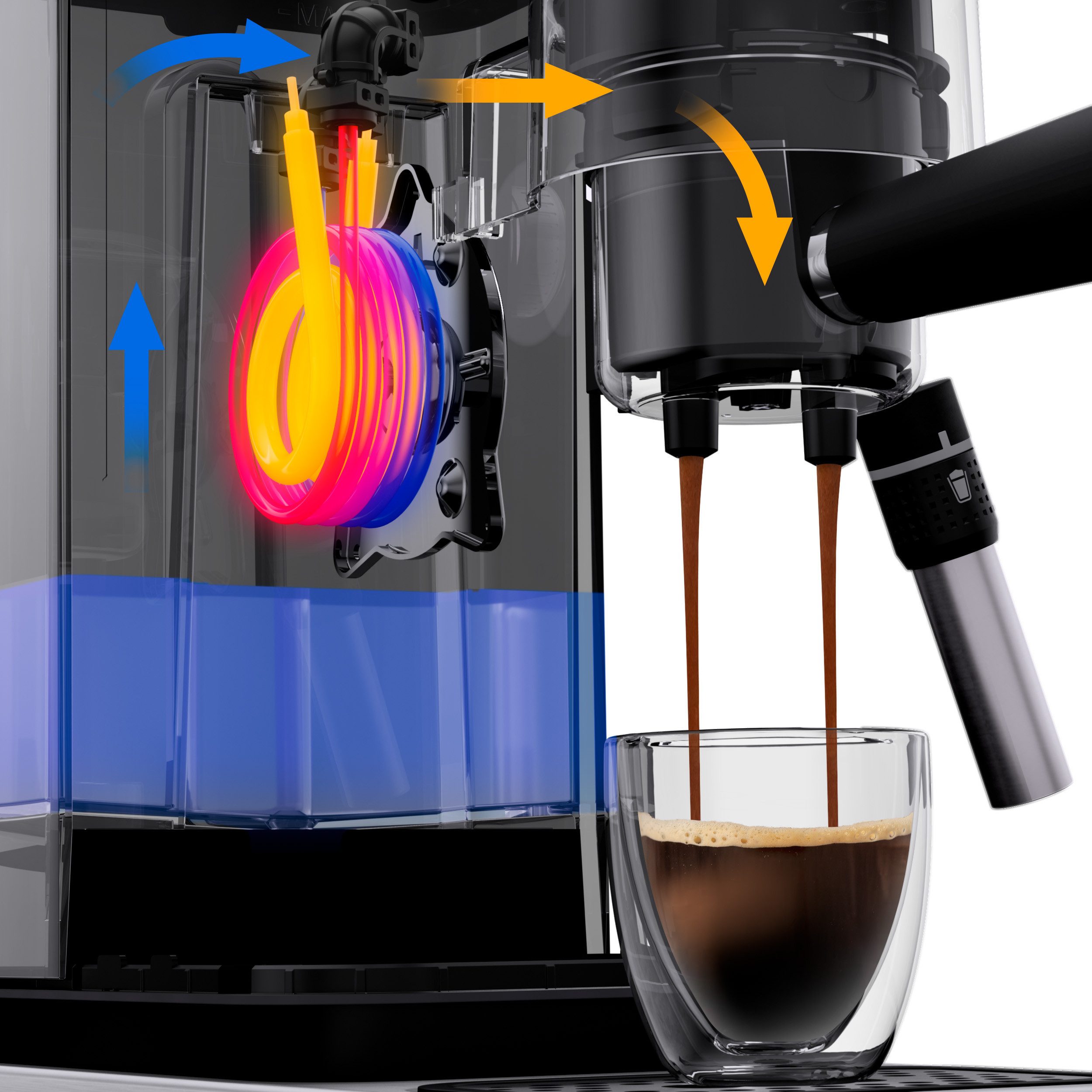 WMF Espressomachine Lumero Stone Grey