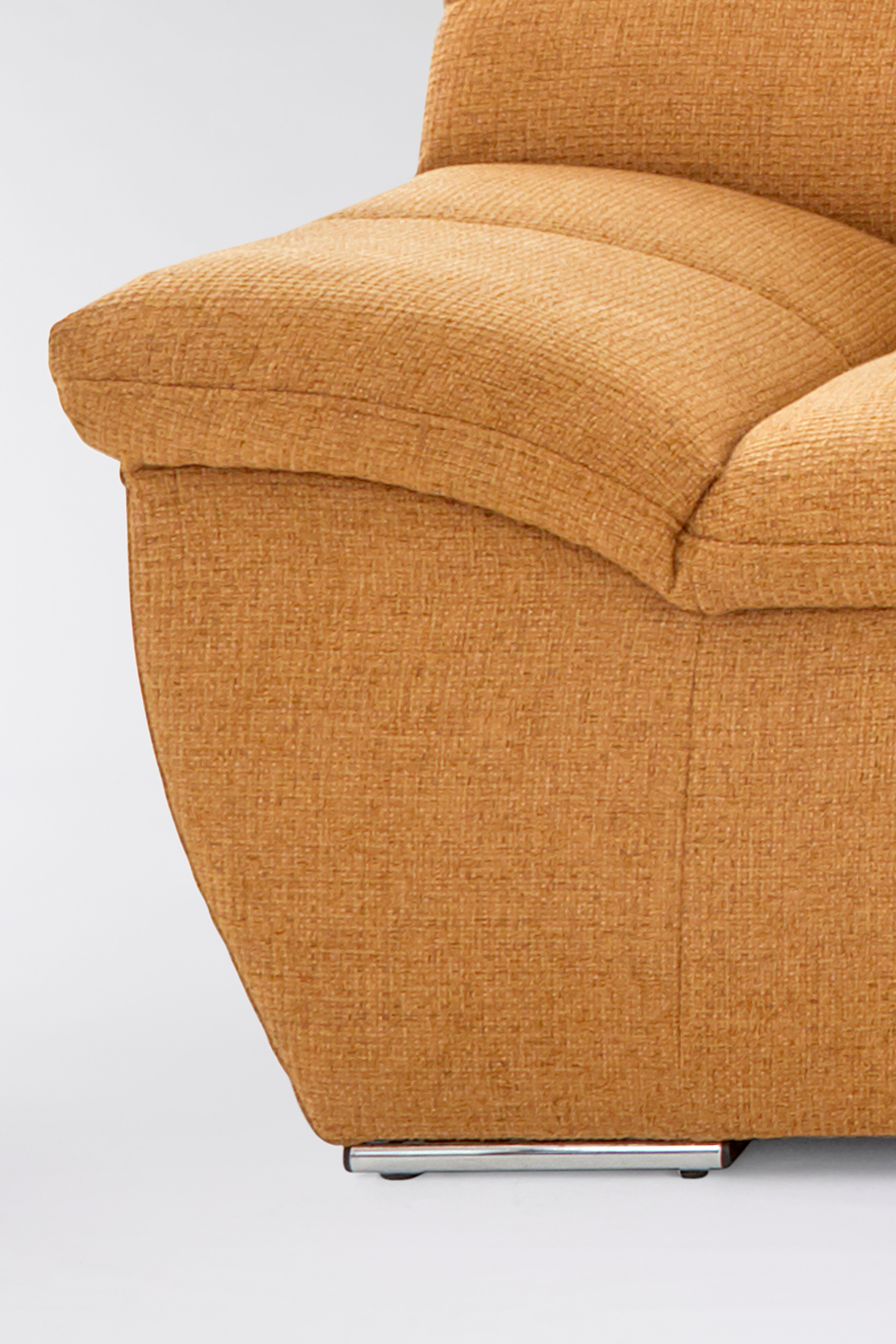 DOMO collection 3-zitsbank Lagoa, moderne zittingstikking, comfortabel en comfortabel