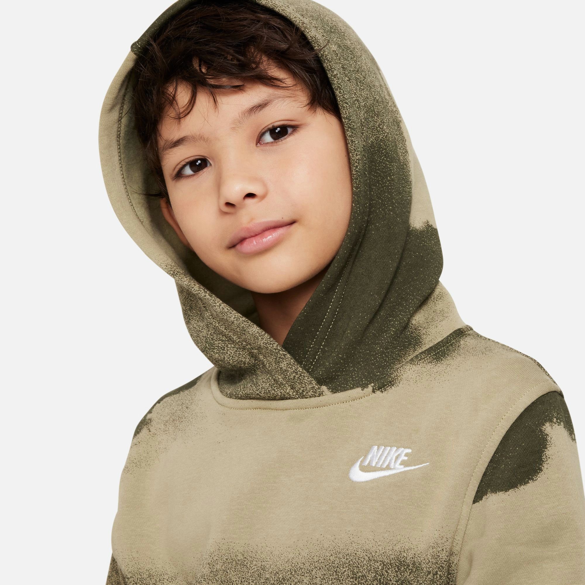 Nike Sportswear Hoodie Club Fleece Big Kids' Pullover Hoodie