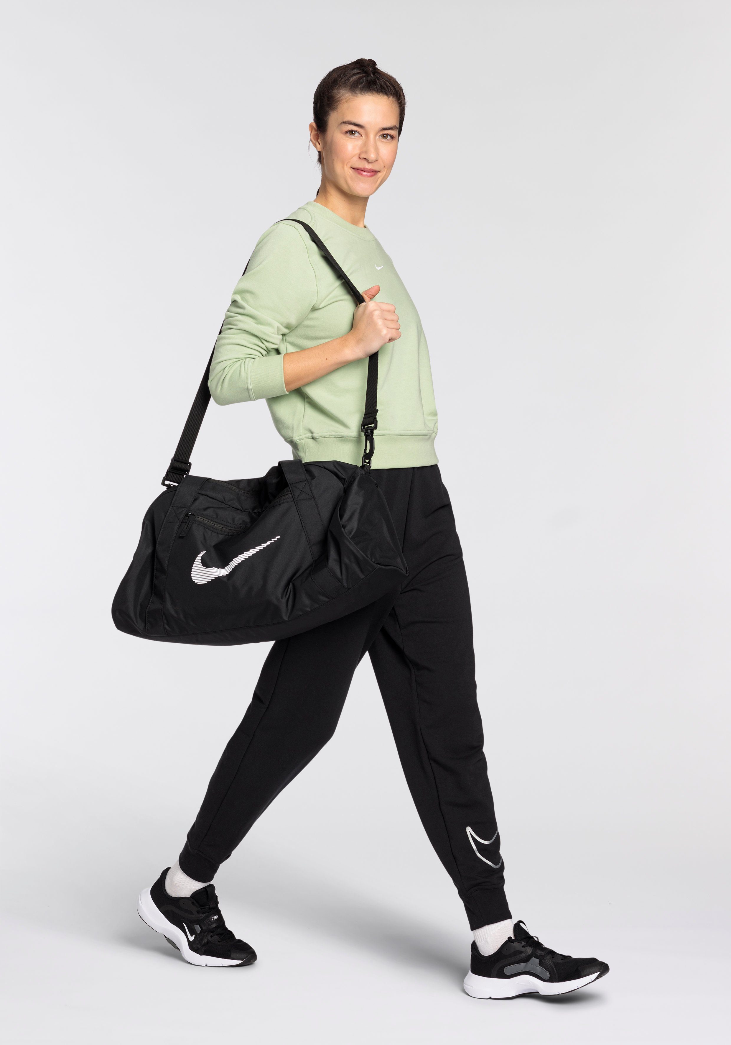 Nike Trainingsshirt DRI-FIT ONE WOMEN'S LONG-SLEEVED CREW-NECK TOP