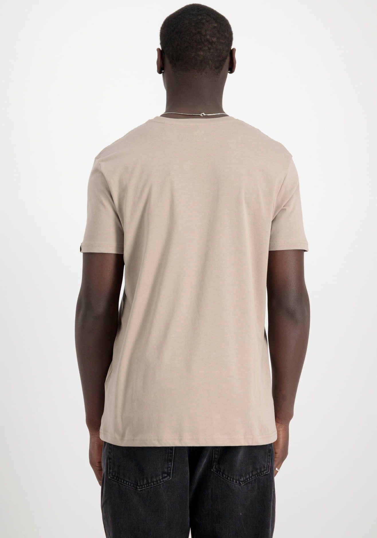 Alpha Industries Shirt met ronde hals Basic T ML