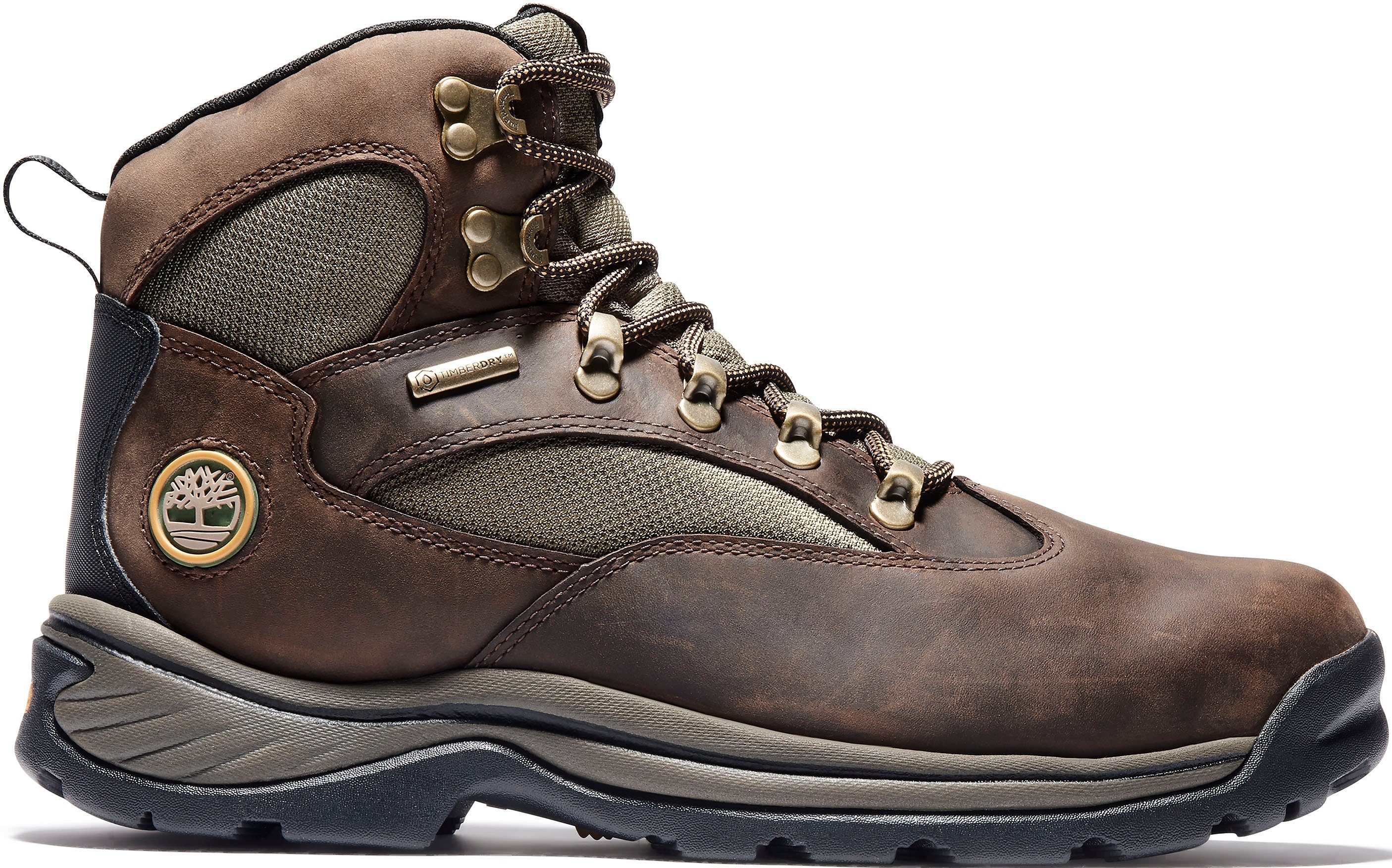 Timberland Veterlaarsjes Chocorua Trail Mid Waterproof Winterschoenen, winterlaarzen, veterschoenen, winterlaarzen, waterdicht