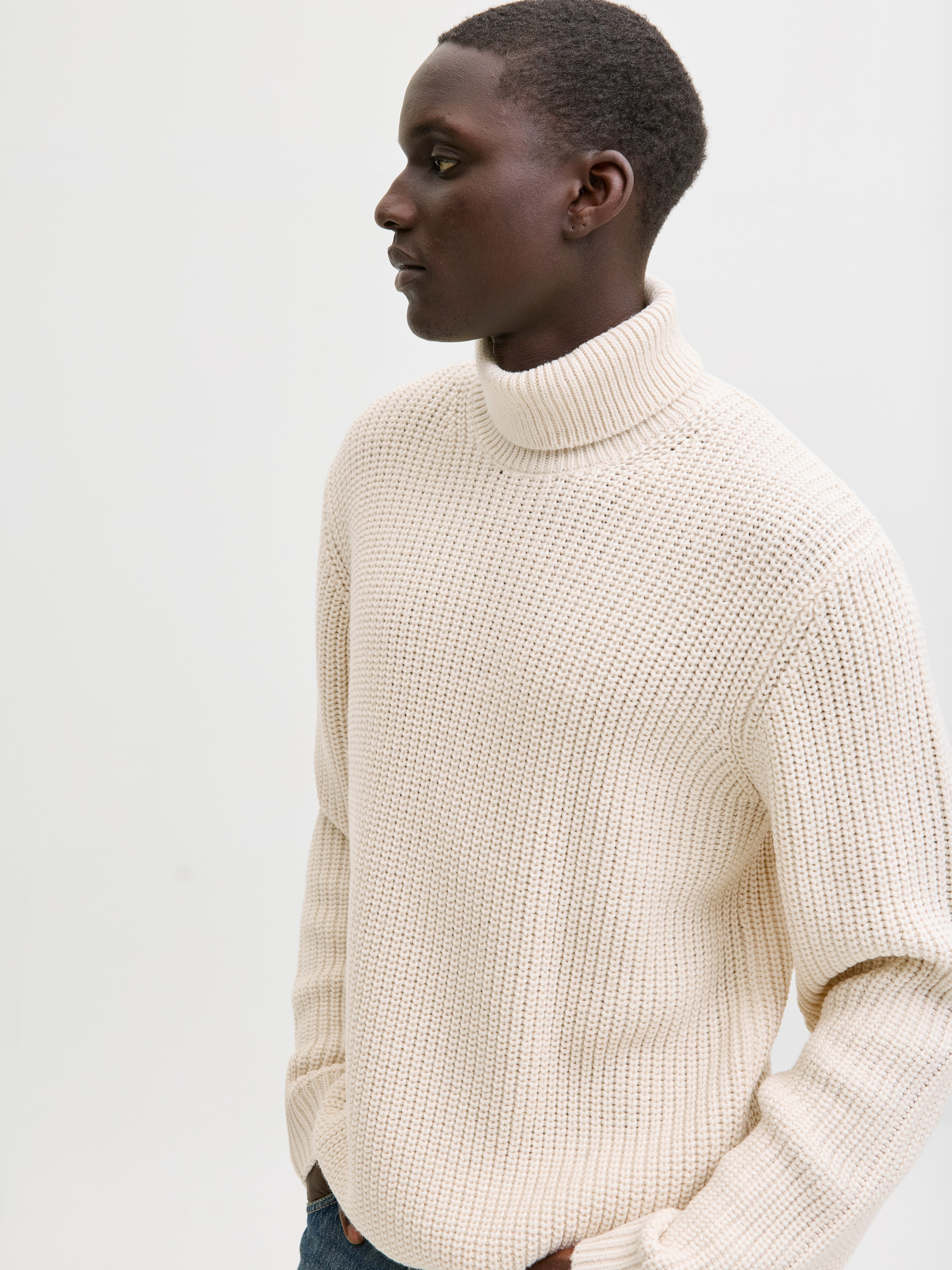 Jack & Jones Coltrui JORBLEECKER KNIT ROLL NECK BF